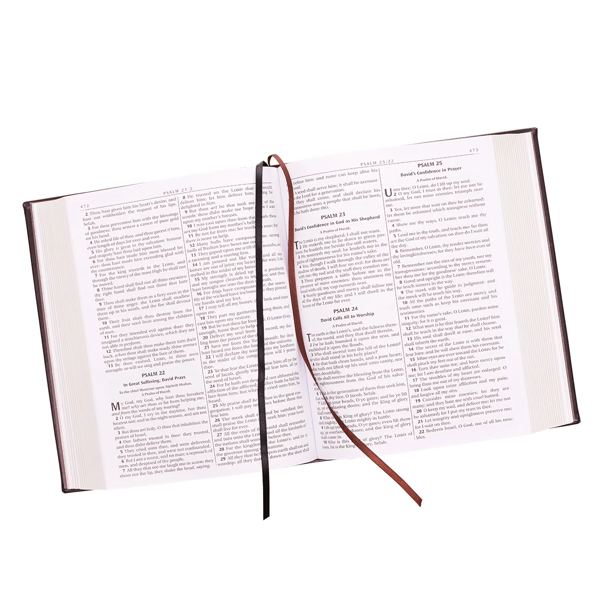 KJV Brown Faux Leather Family Bible - Image 5