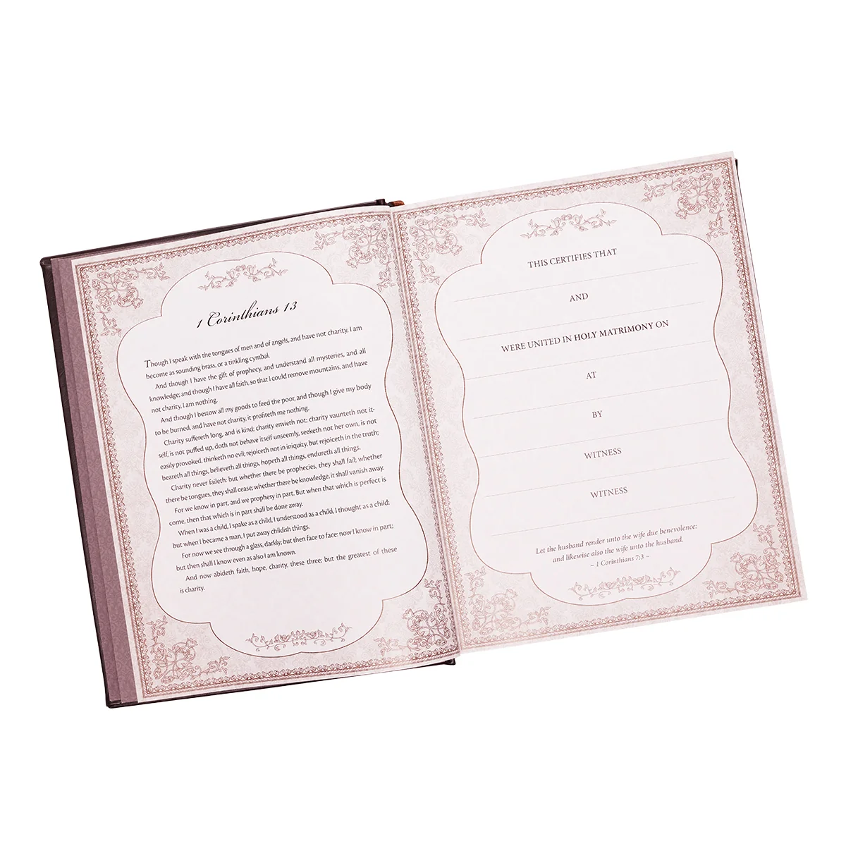 KJV Brown Faux Leather Family Bible - Image 7