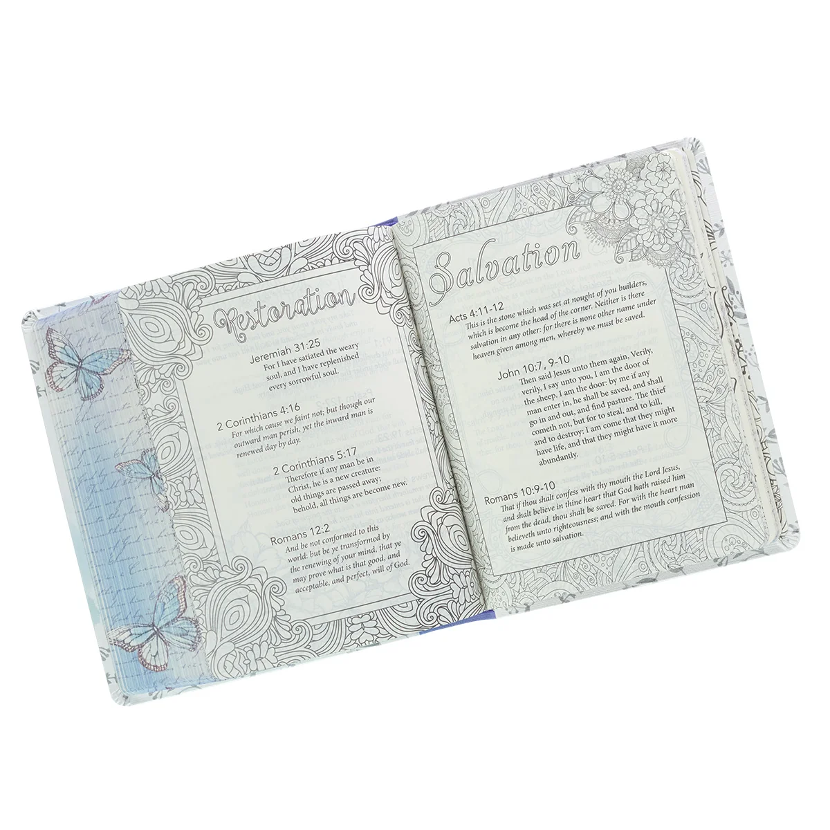 KJV Butterflies Flexcover Faux Leather My Promise Bible - Image 7