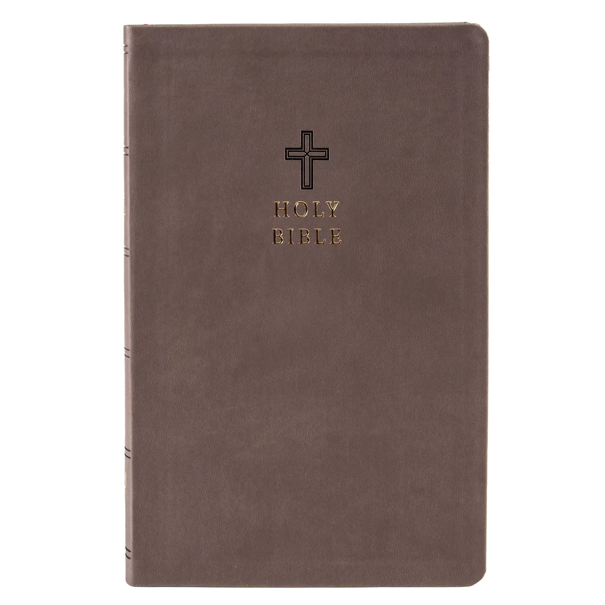 KJV Charcoal Imitation Leather Value Ultra Thinline Bible Comfort Print