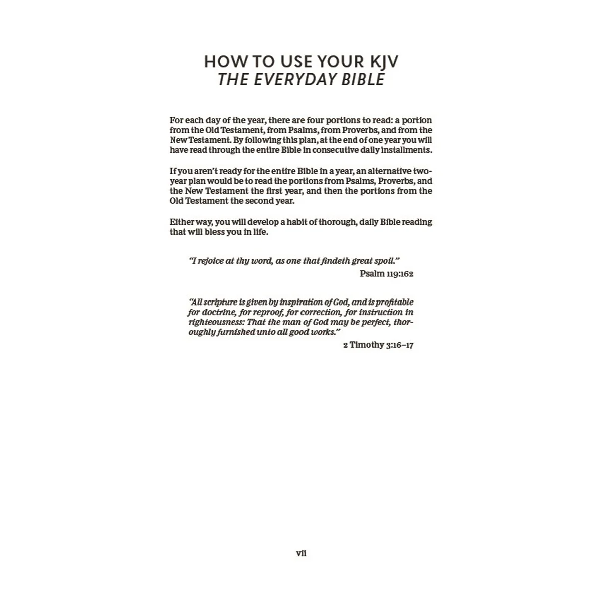 KJV Everyday Bible Red Letter Black Comfort Print (Imitation Leather) - Image 2