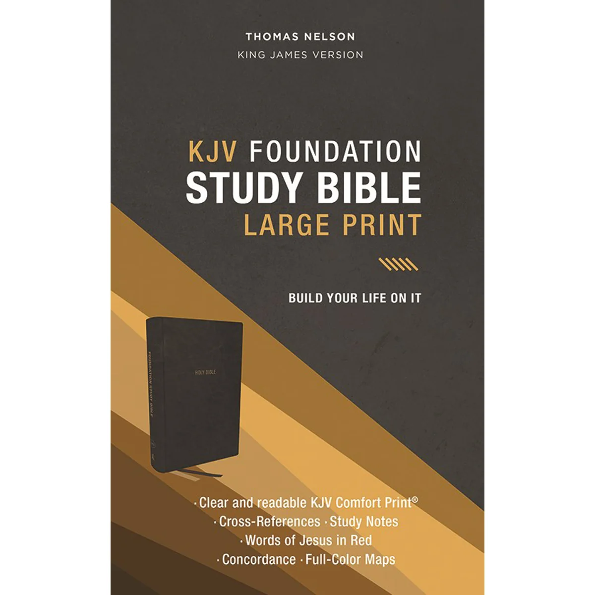 KJV Foundation Study Bible Large Print Red Letter Black (Comfort Print)(Imitation Leather) - Image 2