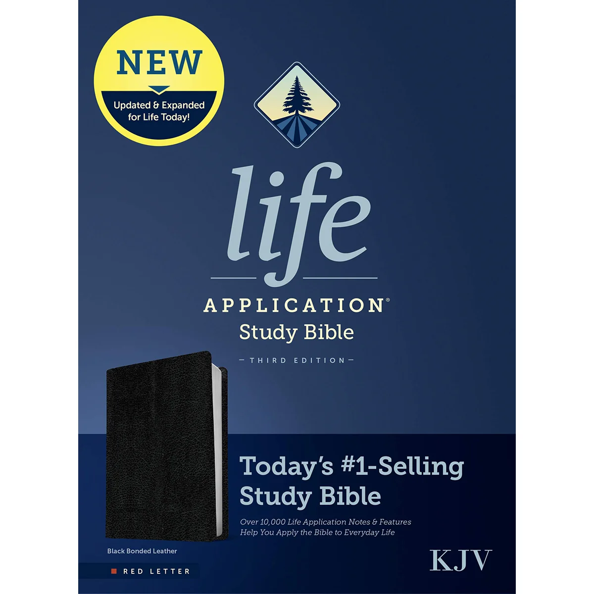 KJV Life Application Study Bible, Third Edition, Red Letter, Black (Bonded Leather) - Image 3