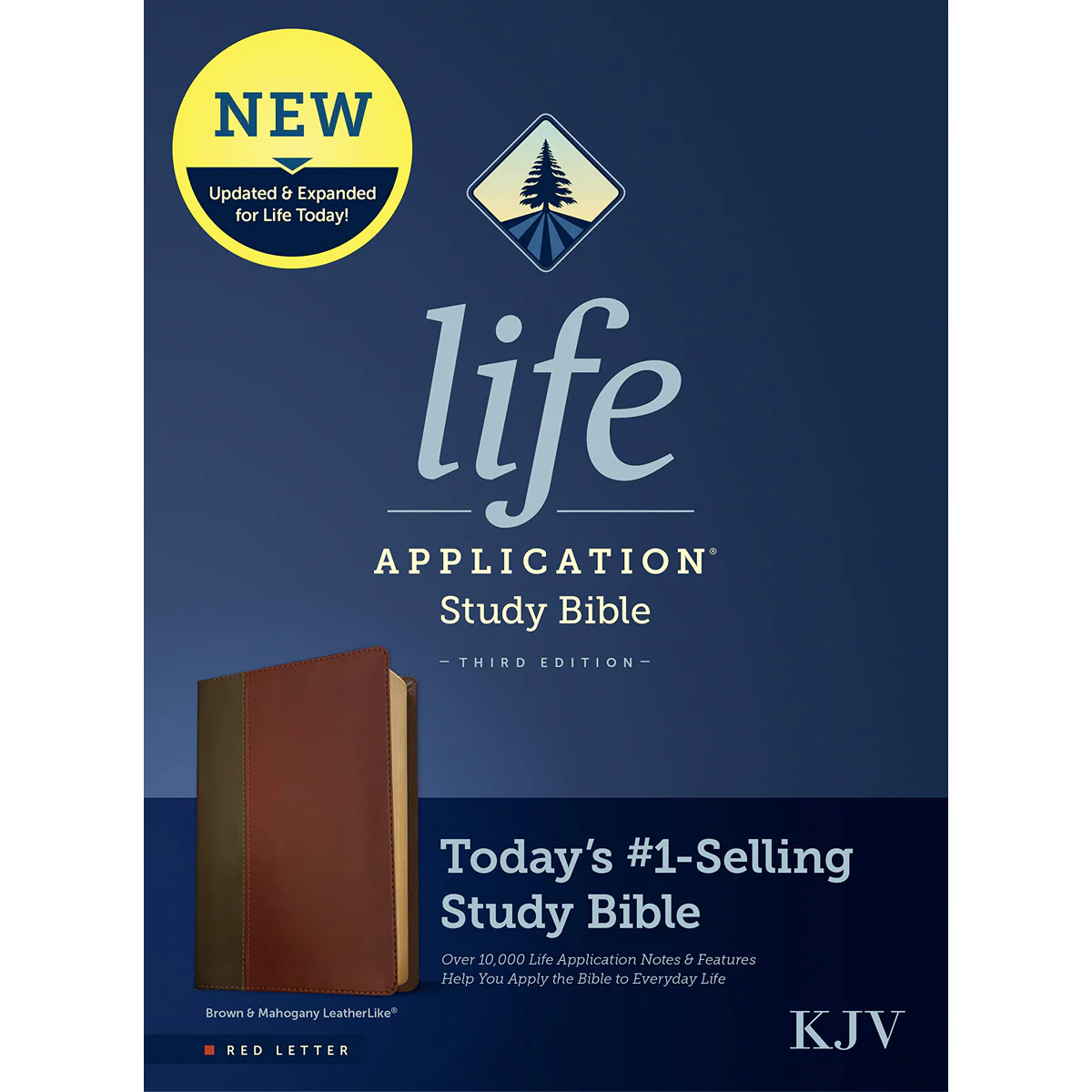KJV Life Application Study Bible, Third Edition, Red Letter, Brown / Mahogany (Imitation Leather) - Image 3