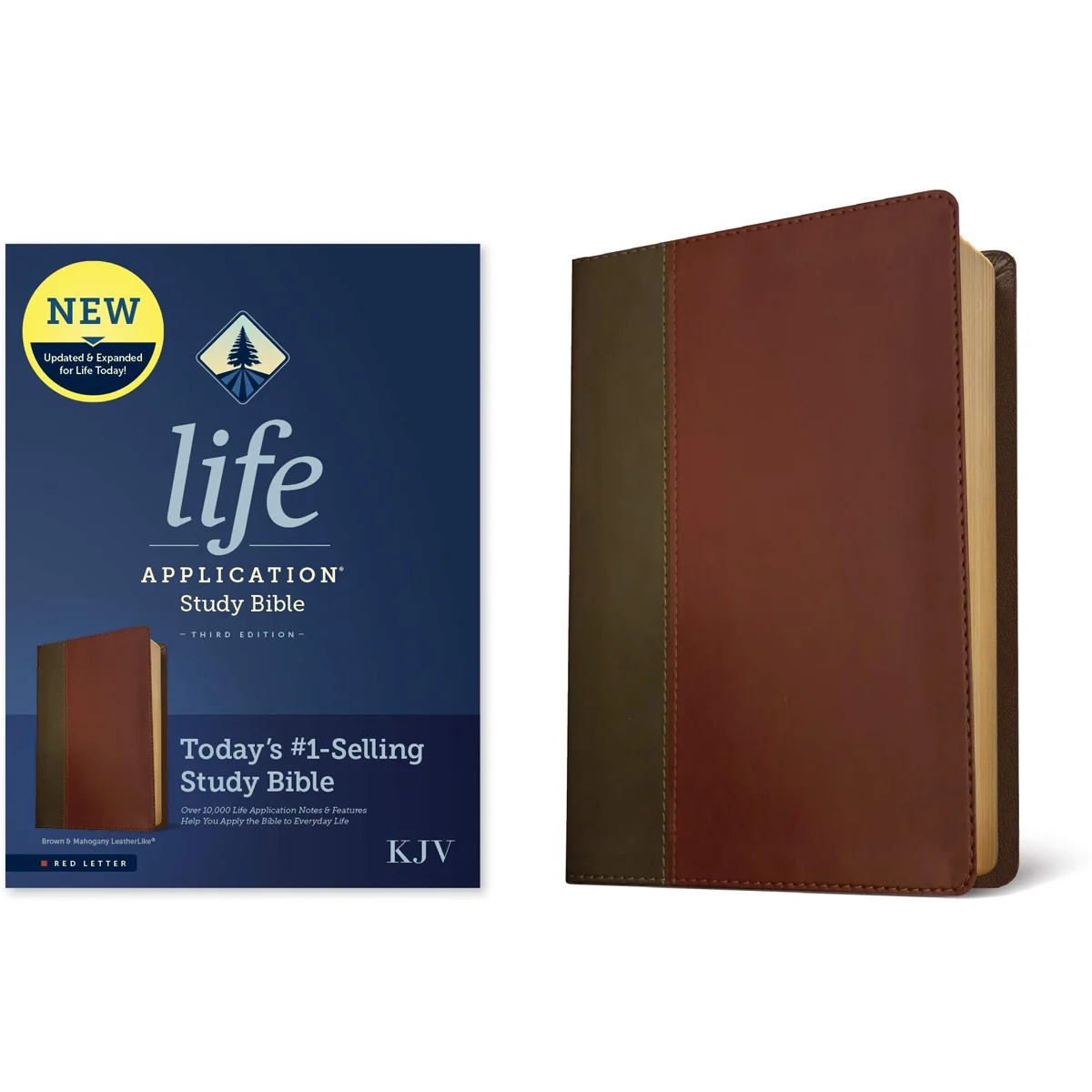 KJV Life Application Study Bible, Third Edition, Red Letter, Brown / Mahogany (Imitation Leather) - Image 5