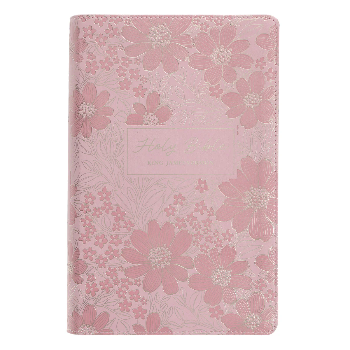KJV Light Pink Faux Leather Giant Print Bible