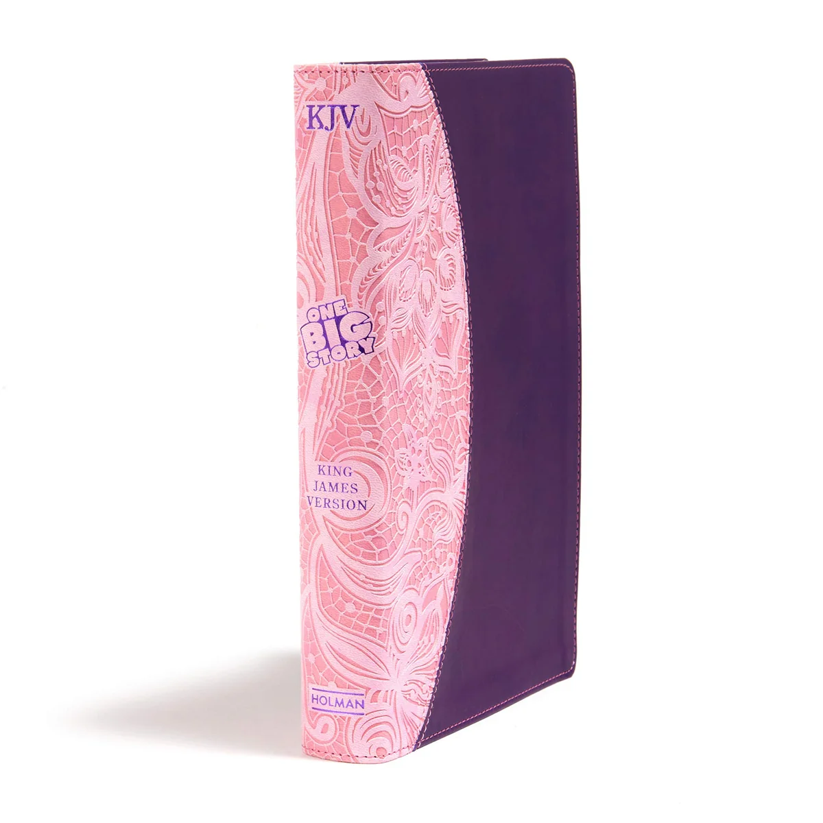 KJV One Big Story Bible Pink Purple (Imitation Leather) - Image 2