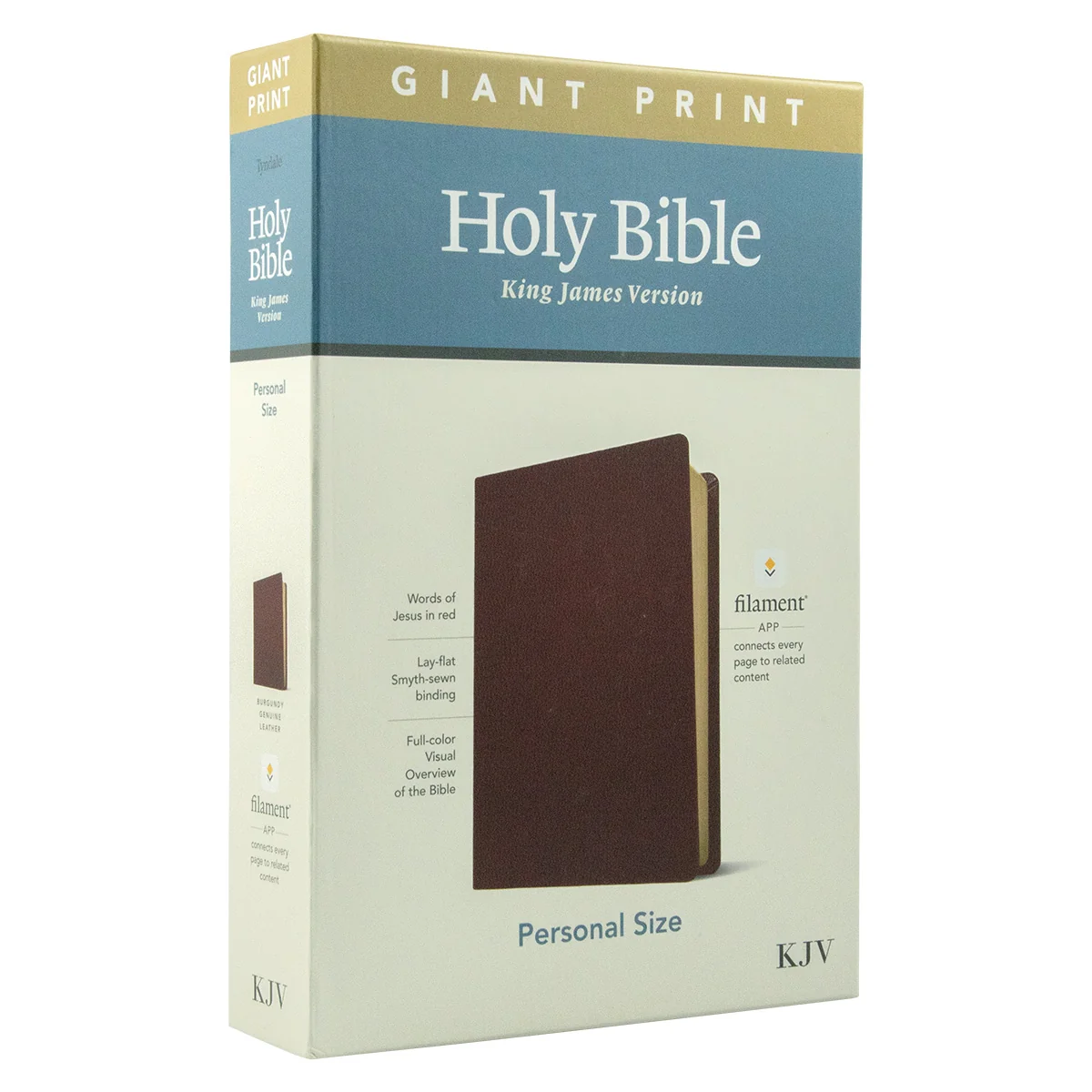 KJV Personal Size Filament Enabled Bible Giant Print (Genuine Leather) - Image 3