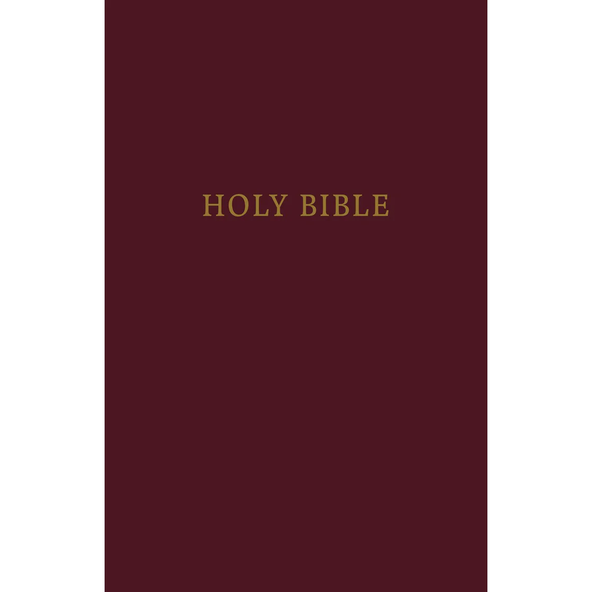 KJV Pew Bible Large Print Red Letter Edition Burgundy (Comfort Print)(Hardcover)