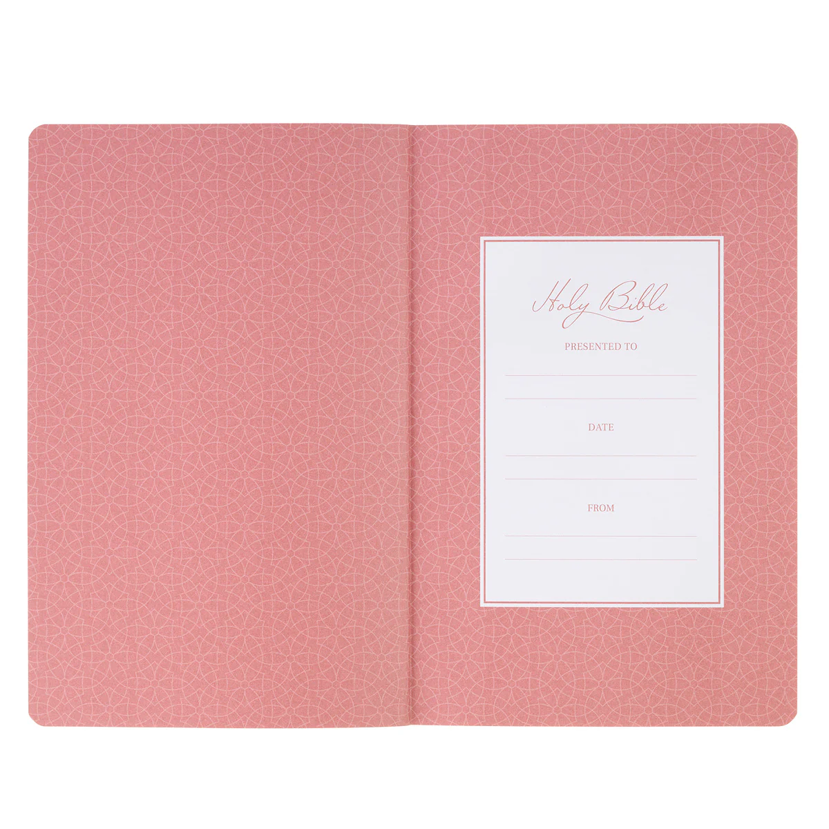 KJV Pink Faux Leather Flexcover Gift Edition Bible - Image 4