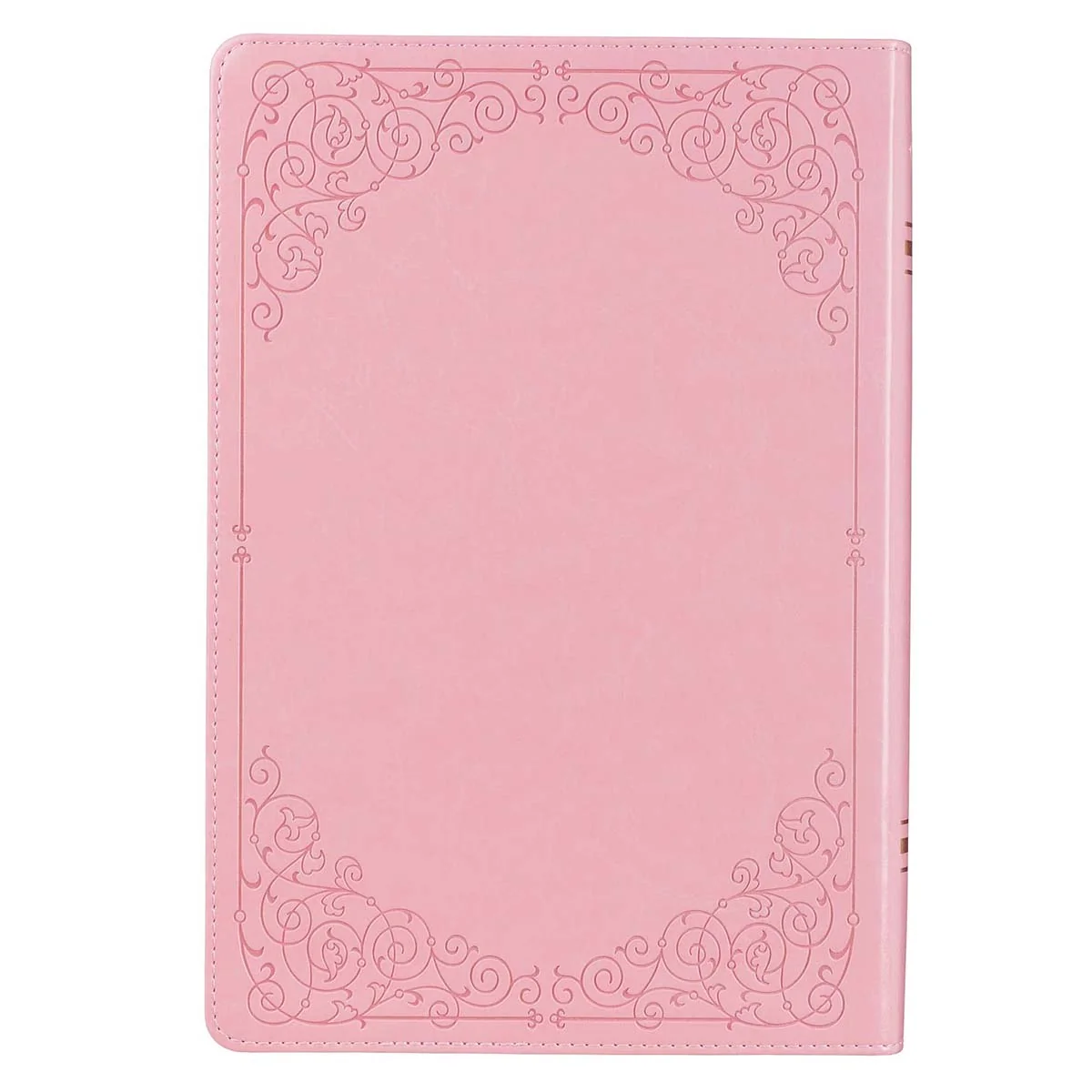 KJV Pink Faux Leather Full-Size Bible Giant Print Indexed - Image 2