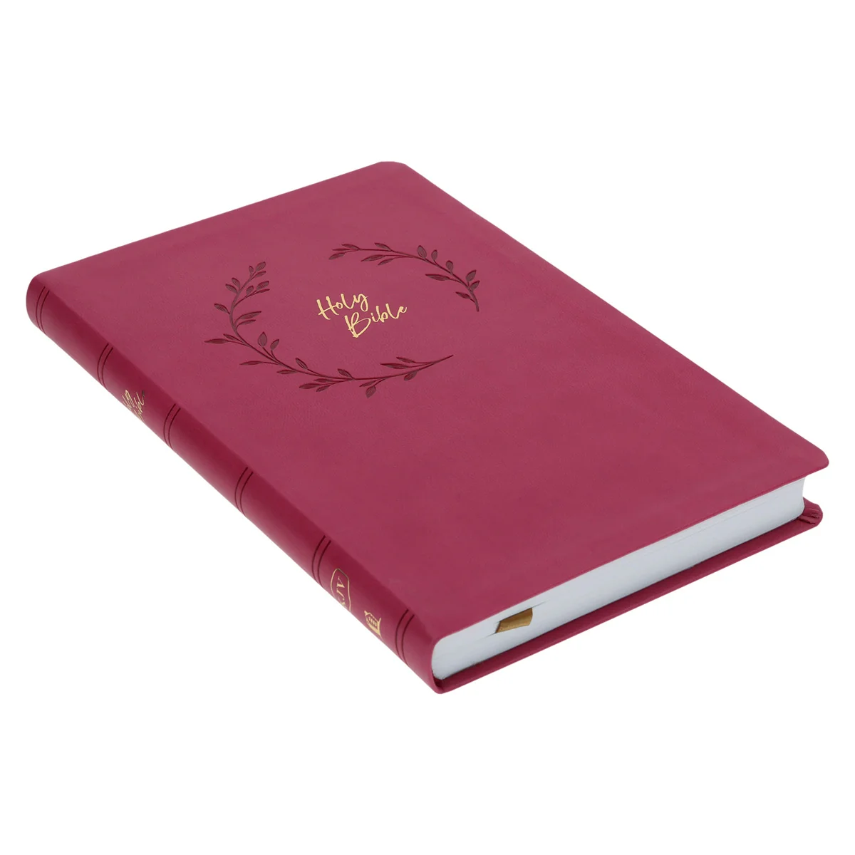 KJV Pink Imitation Leather Value Ultra Thinline Bible Comfort Print - Image 3