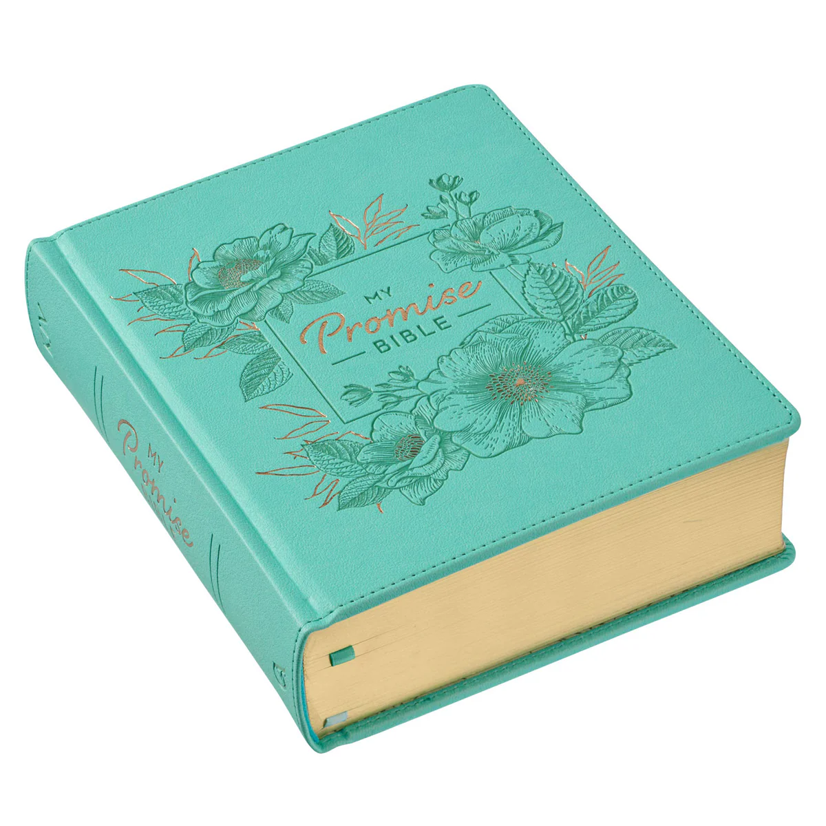 KJV Teal Faux Leather Hardcover My Promise Bible - Image 3