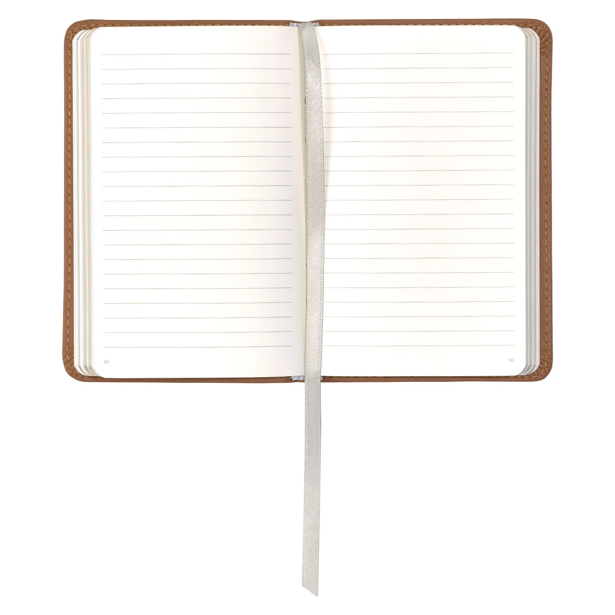 Leatherpress Biscotti Tan Genuine African Leather Pocket Journal - Image 5