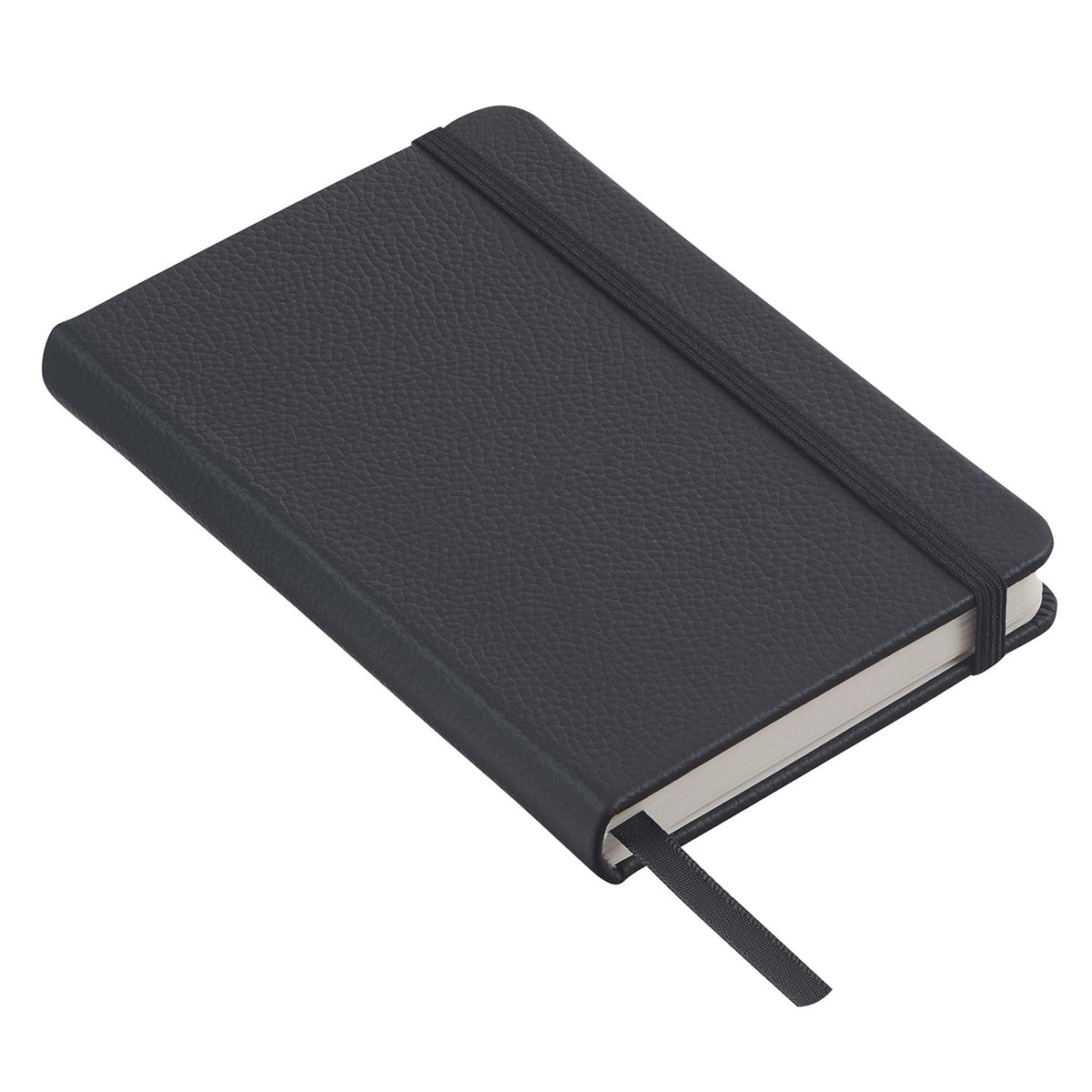 Leatherpress Midnight Black Genuine African Leather Pocket Notebook - Image 3