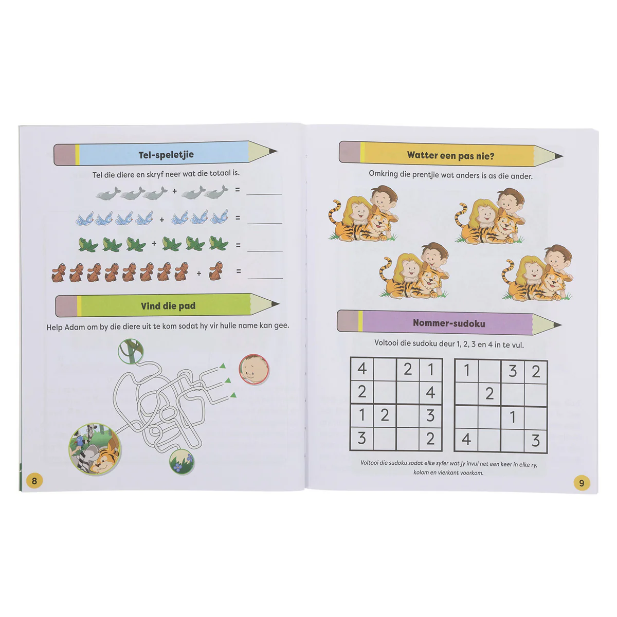 Leer uit die Bybel: Kom Speel met Syfers Boek 1 (Sagteband) - Image 4