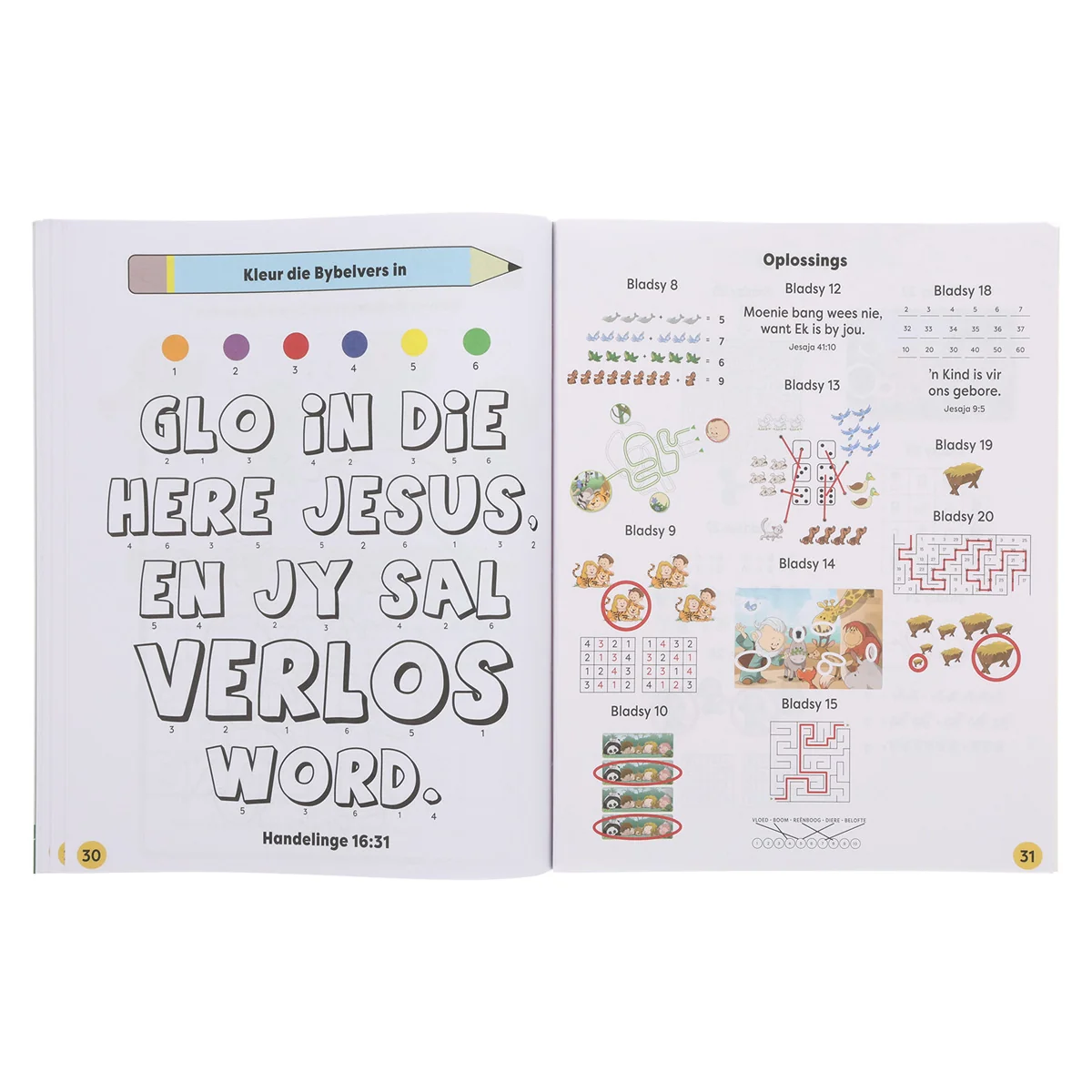 Leer uit die Bybel: Kom Speel met Syfers Boek 1 (Sagteband) - Image 7