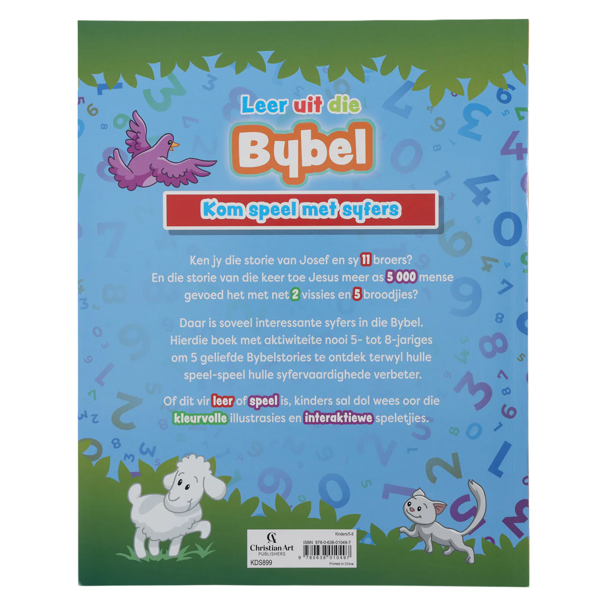 Leer uit die Bybel: Kom Speel met Syfers Boek 2 (Sagteband) - Image 2