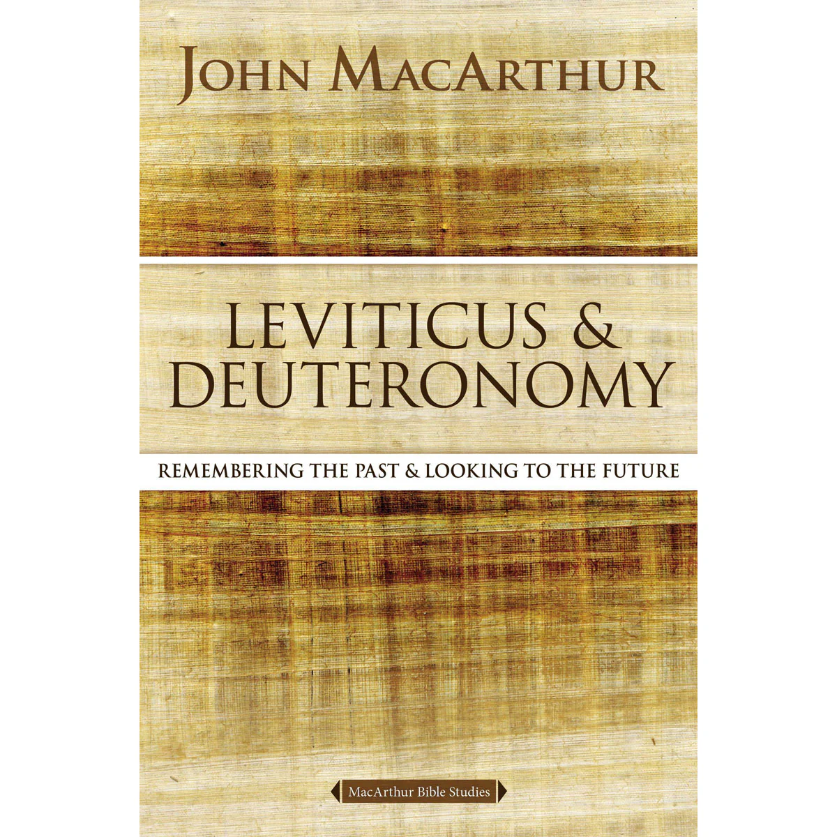 Leviticus And Deuteronomy (MacArthur Bible Studies)(Paperback)