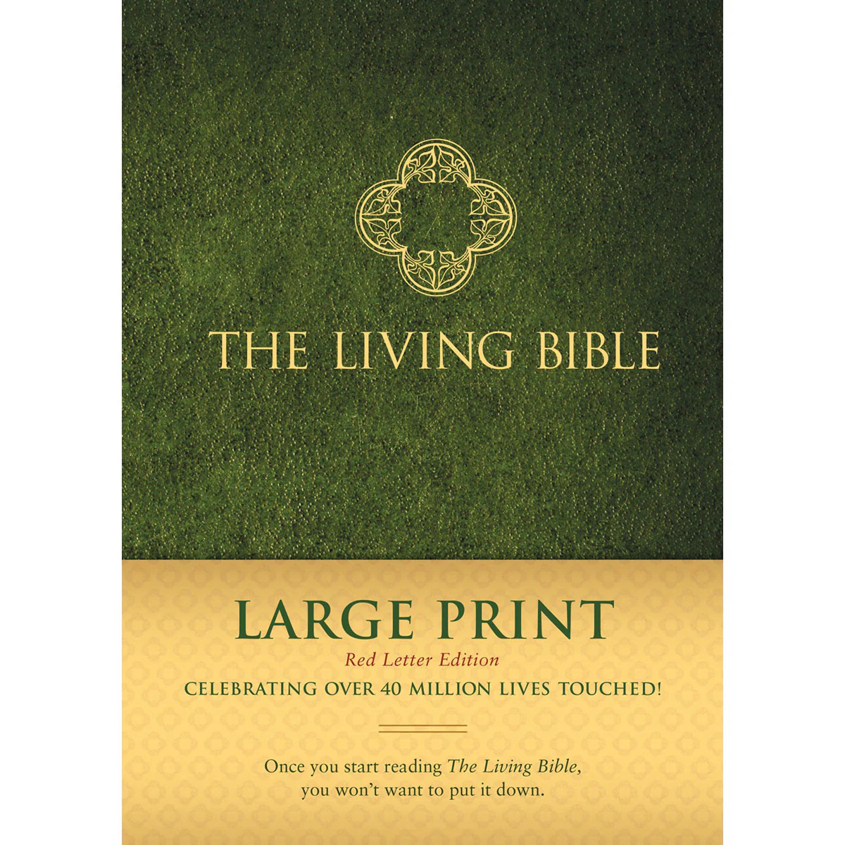 Living Bible Large Print Red Letter Edition (Hardcover)
