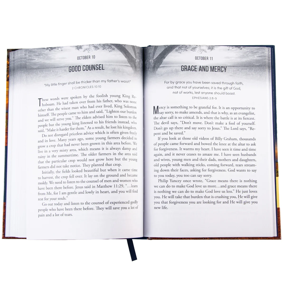 Living God's Way: 366 Large-Print Devotions: The Path That Leads To A God-Honoring Life HC - Image 5