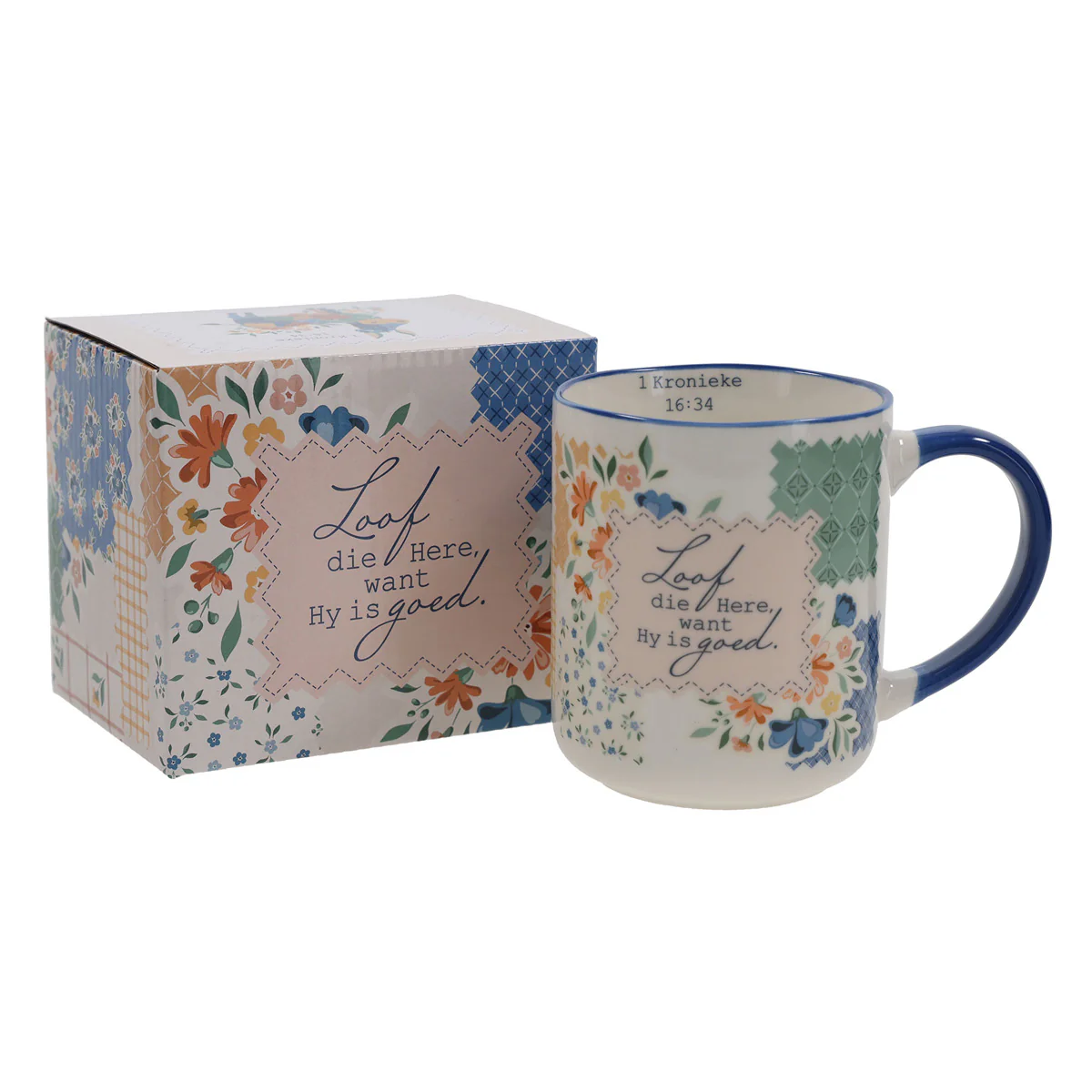 Loof die Here Want Hy Is Goed Afrikaans Ceramic Mug - Image 4