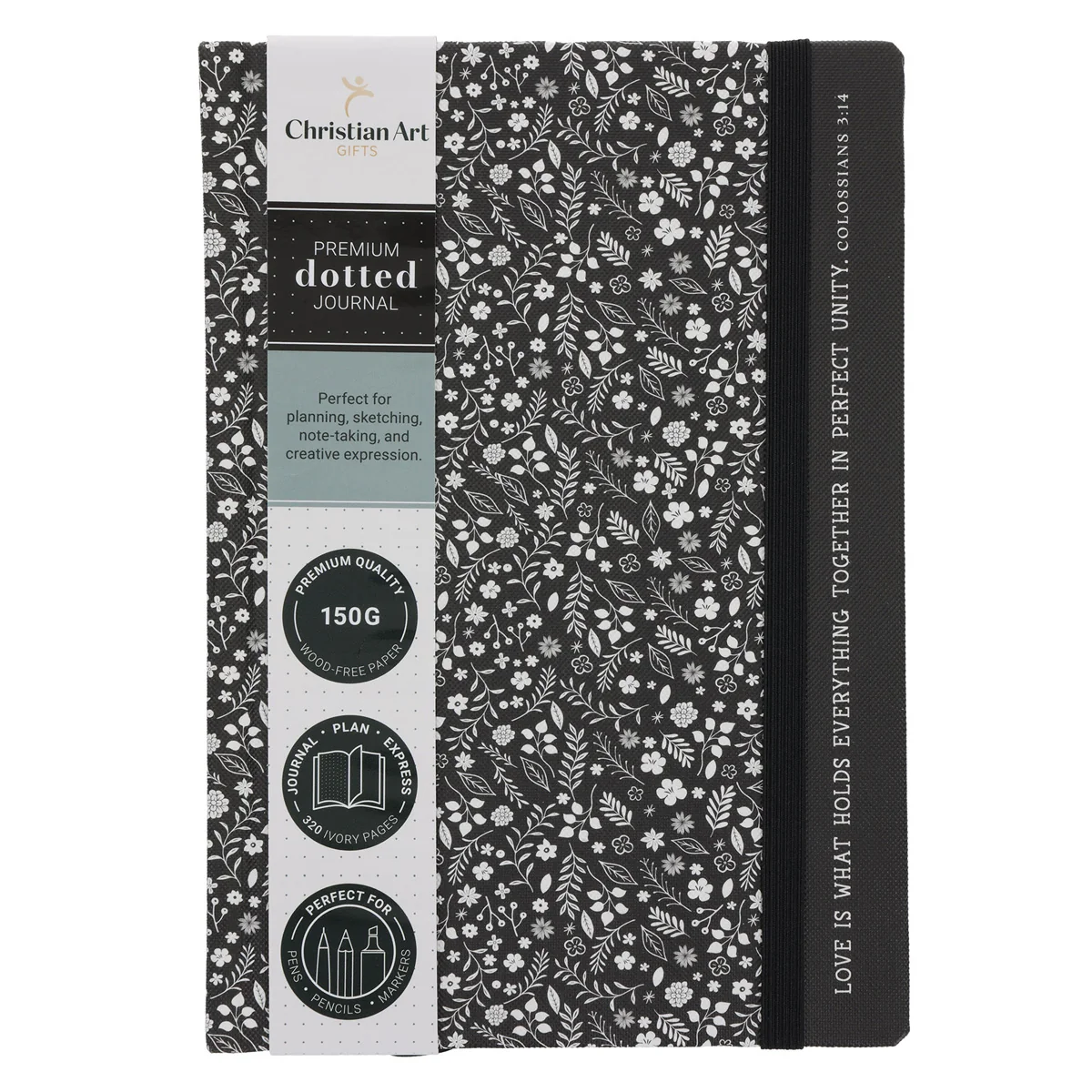 Love Is What Holds Everything Together Hardcover Journal with Elastic Closure - Image 3