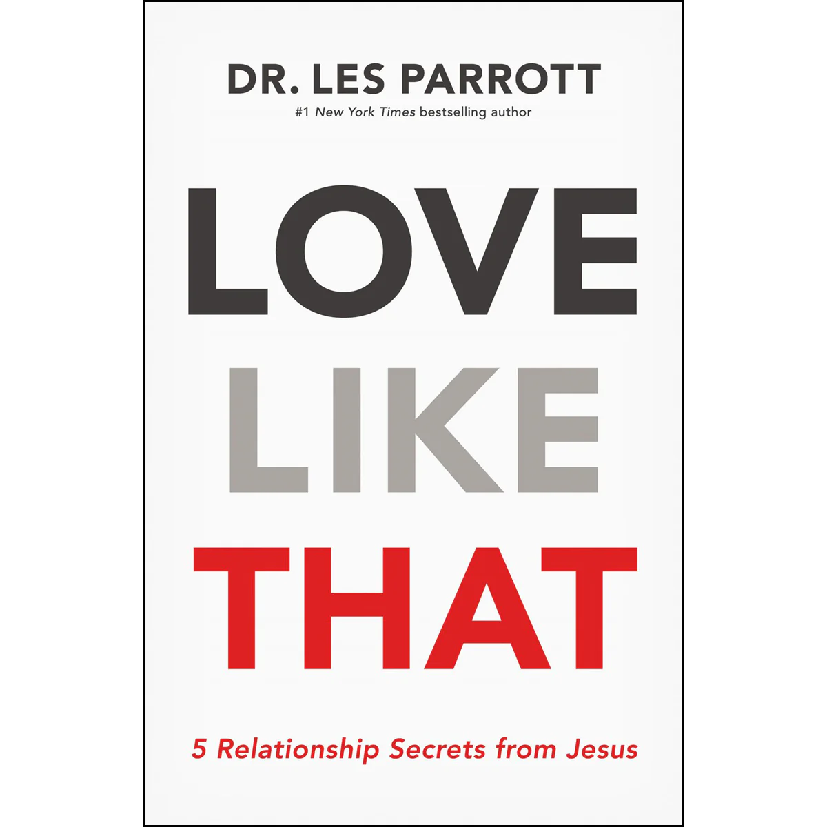 Love Like That: 5 Relationship Secrets From Jesus (Paperback)