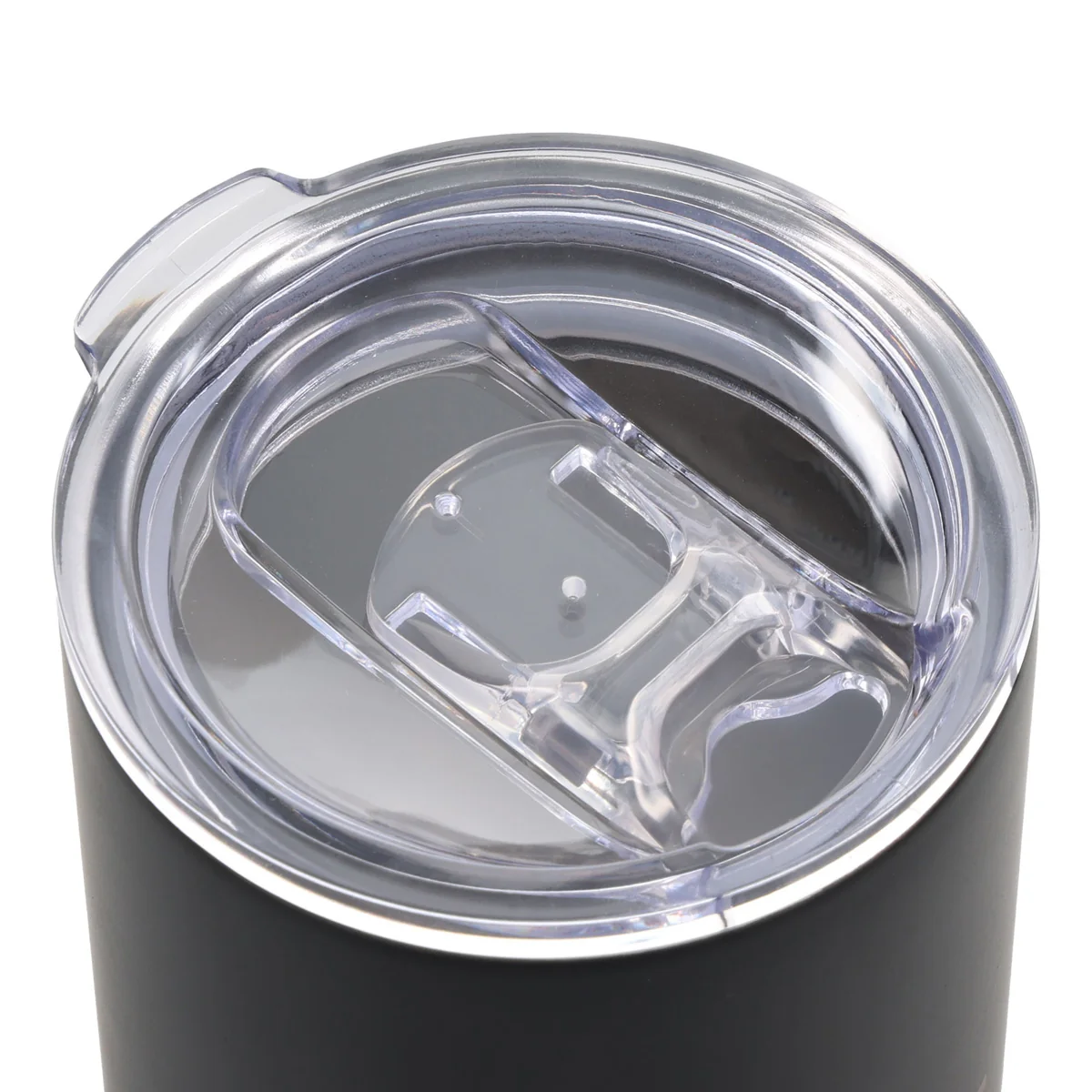 Man of God Black Stainless Steel Travel Mug - Image 3