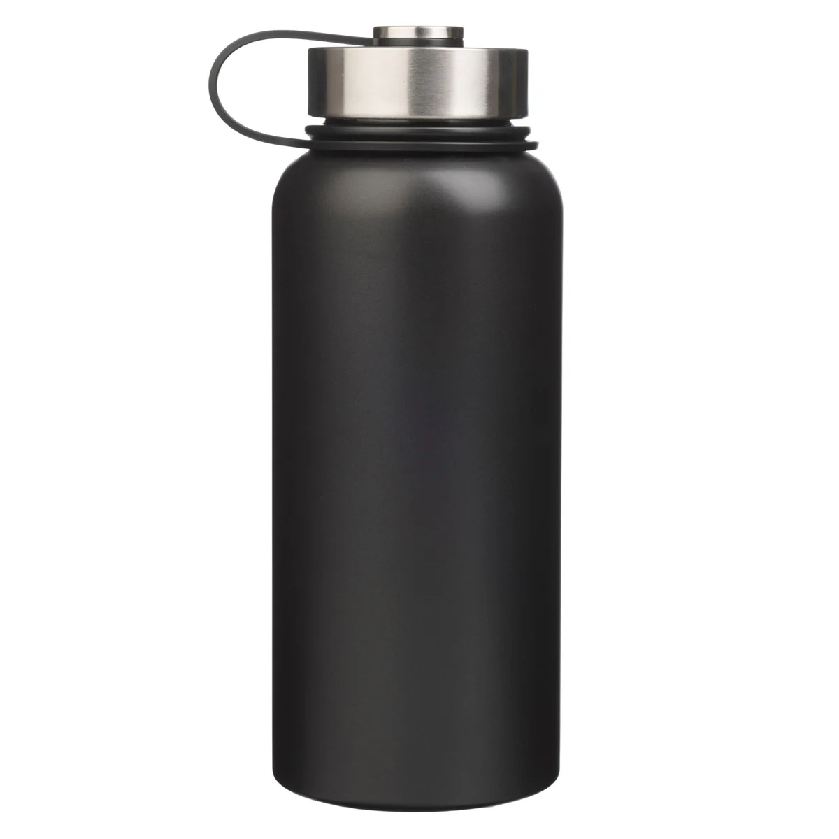Man of God Black Stainless Steel Water Bottle - Image 2