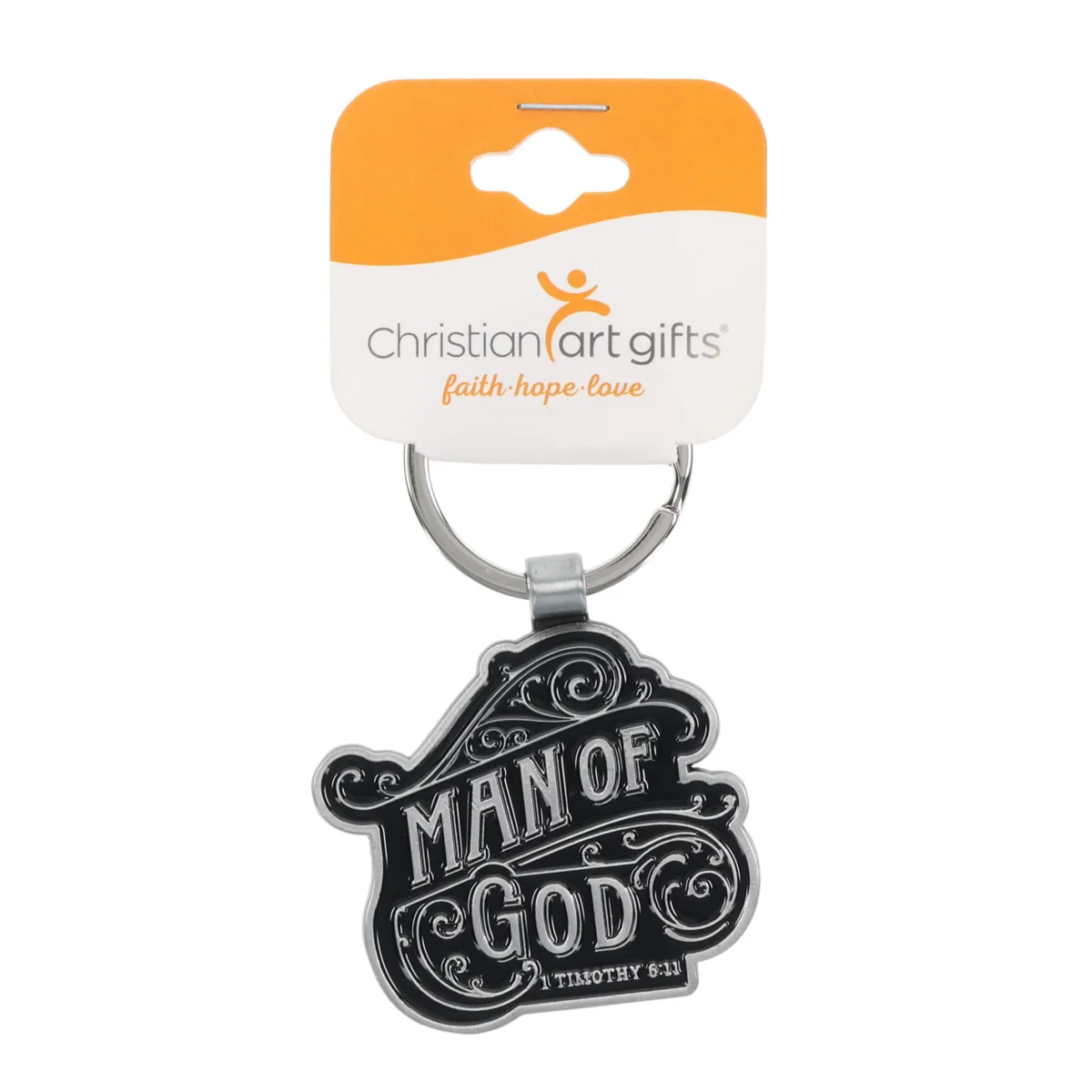 Man of God Metal Key Ring - Image 3