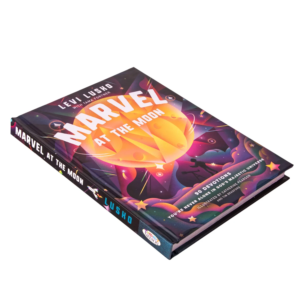 Marvel At The Moon: 90 Devotions: You're Never Alone In God's Majestic Universe HC - Image 3