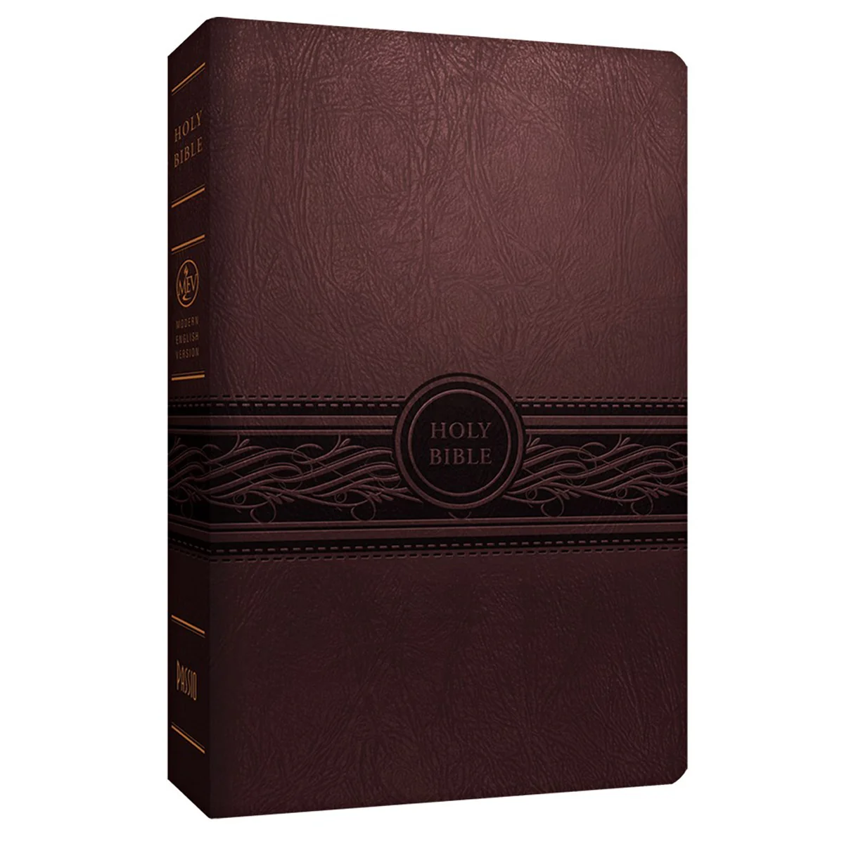 MEV Personal Size Large Print Bible Cherry Brown (Hardcover) - Image 2