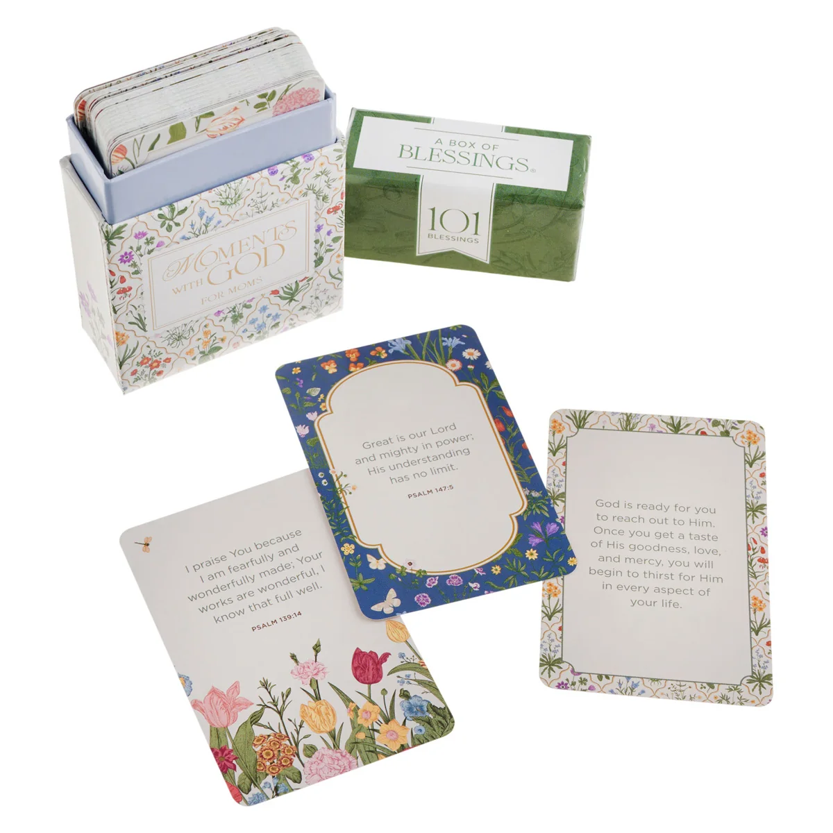 Moments with God for Moms 101 Blessings Boxed Cards - Image 4