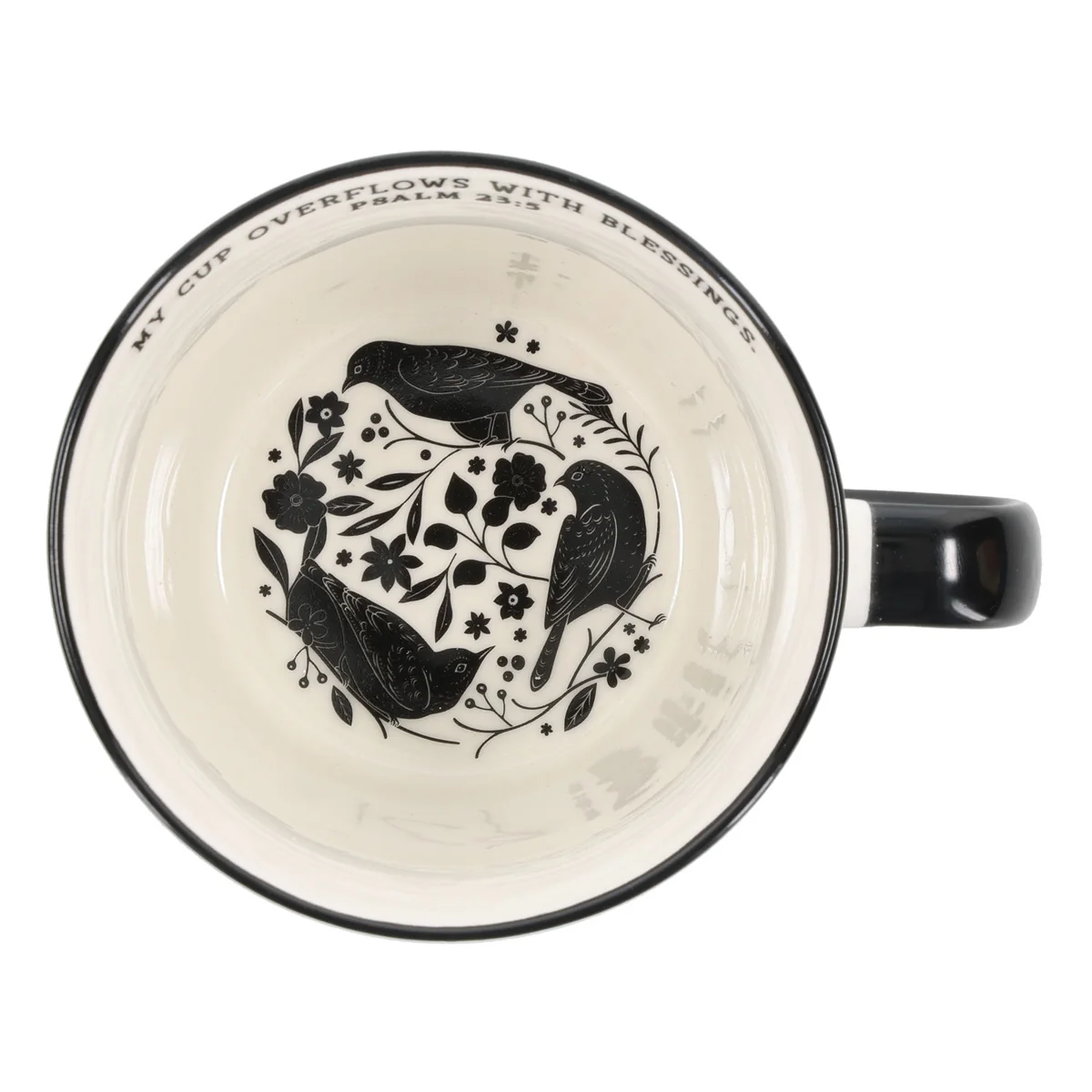 My Cup Overflows with Blessings Ceramic Mug - Image 3
