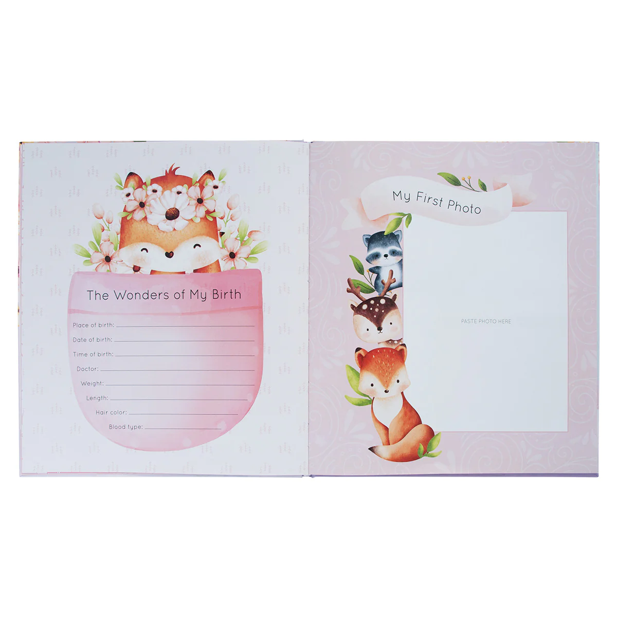My First Year: A Memory Book For Baby Girls (Hardcover) - Image 5