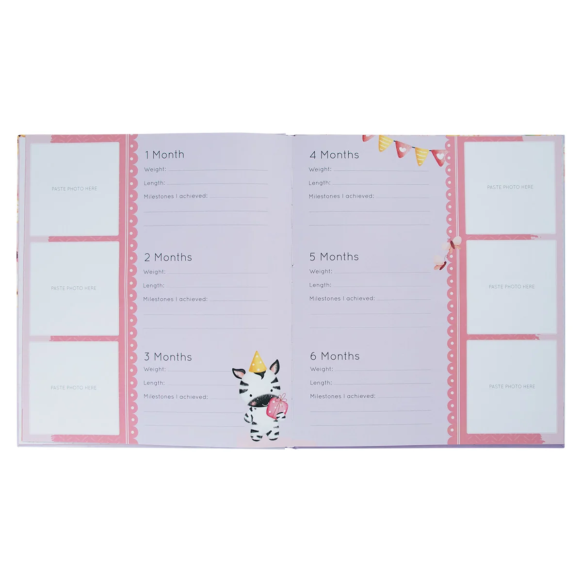 My First Year: A Memory Book For Baby Girls (Hardcover) - Image 6