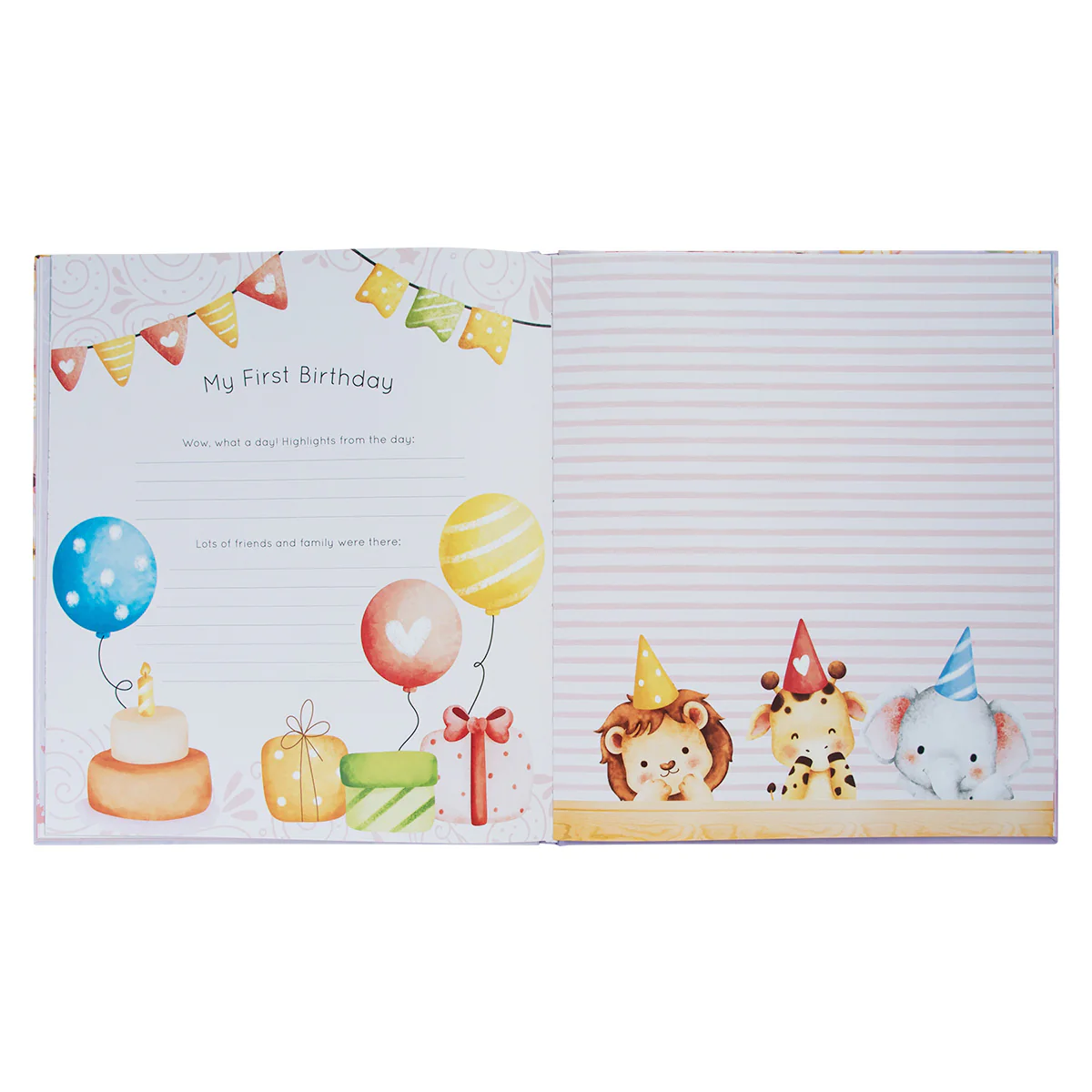 My First Year: A Memory Book For Baby Girls (Hardcover) - Image 7