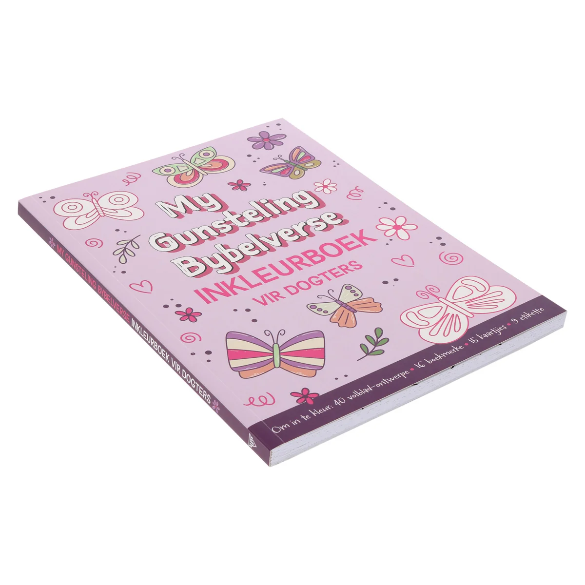 My Gunsteling Bybelverse Inkleurboek vir Dogters (Sagteband) - Image 3