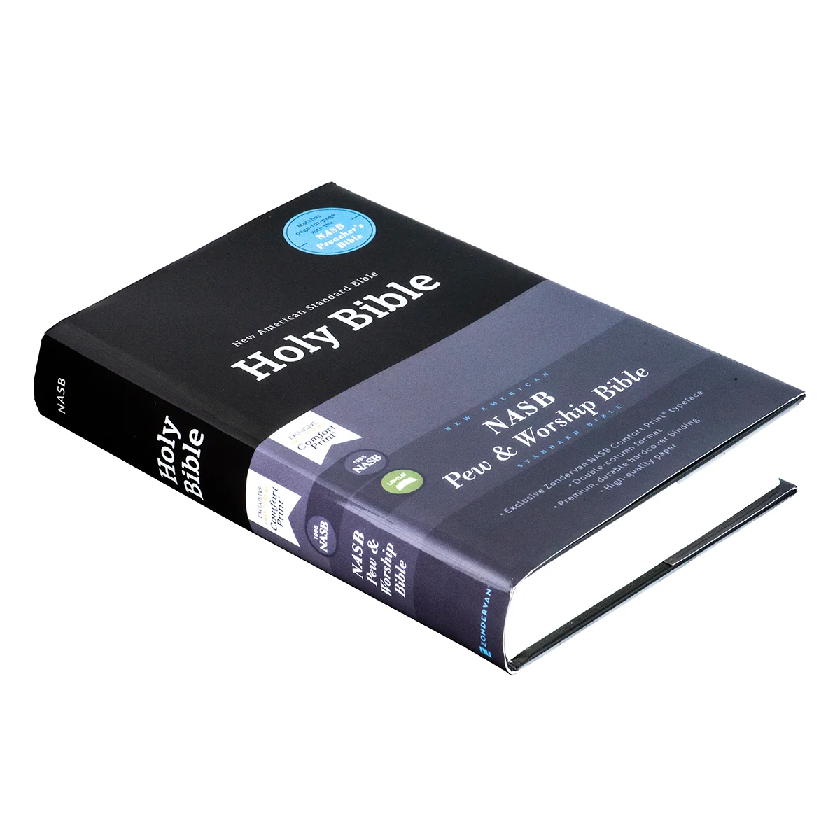 NASB Pew And Worship Bible (1995) Black (Comfort Print)(Hardcover) - Image 3