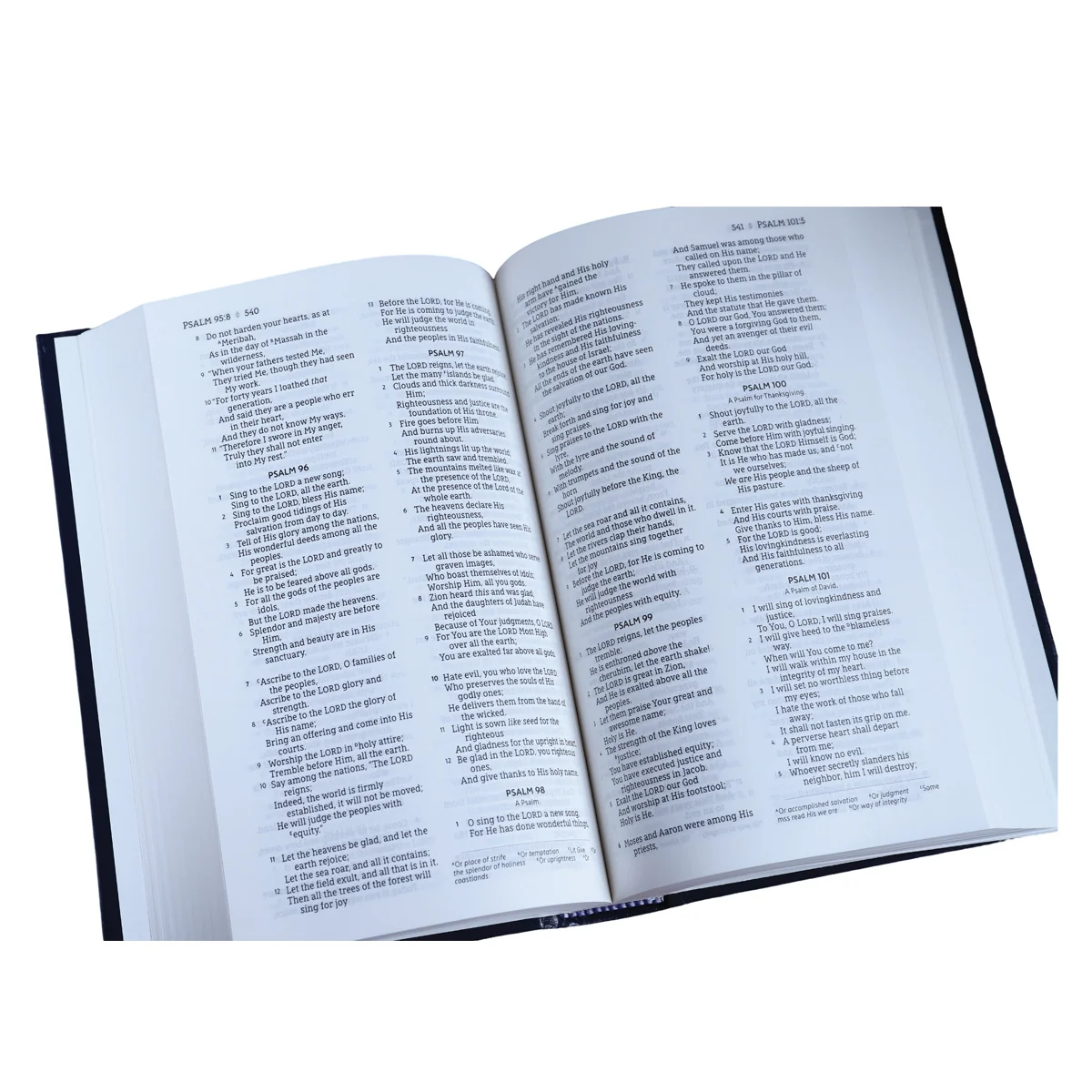 NASB Pew And Worship Bible (1995) Black (Comfort Print)(Hardcover) - Image 6