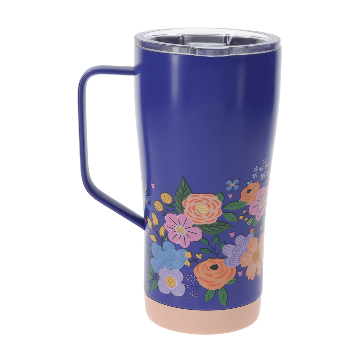 New Morning, New Mercies Stainless Steel Travel Mug with Handle - Image 2