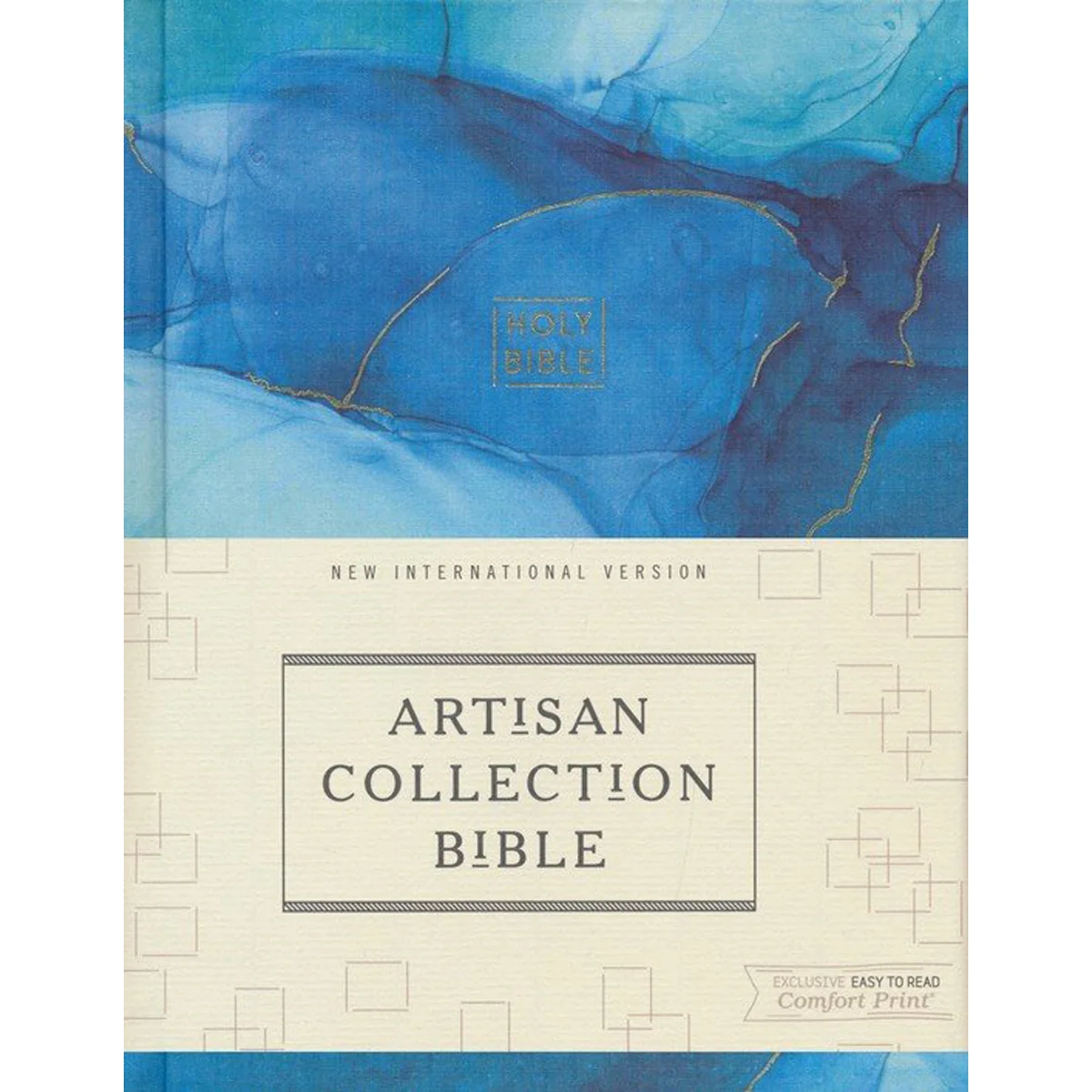 NIV Artisan Collection Bible Red Letter Blue Art (Comfort Print)(Hardcover) - Image 2