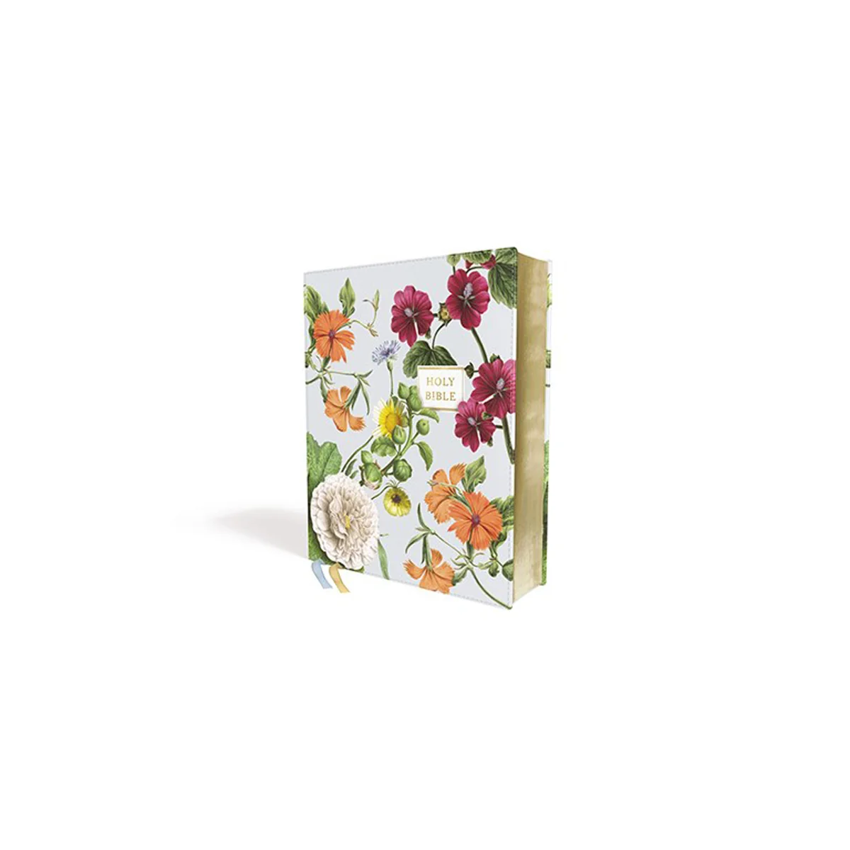 NIV Artisan Collection Red Letter Floral Bible Blue (Comfort Print)(Imitation Leather) - Image 4