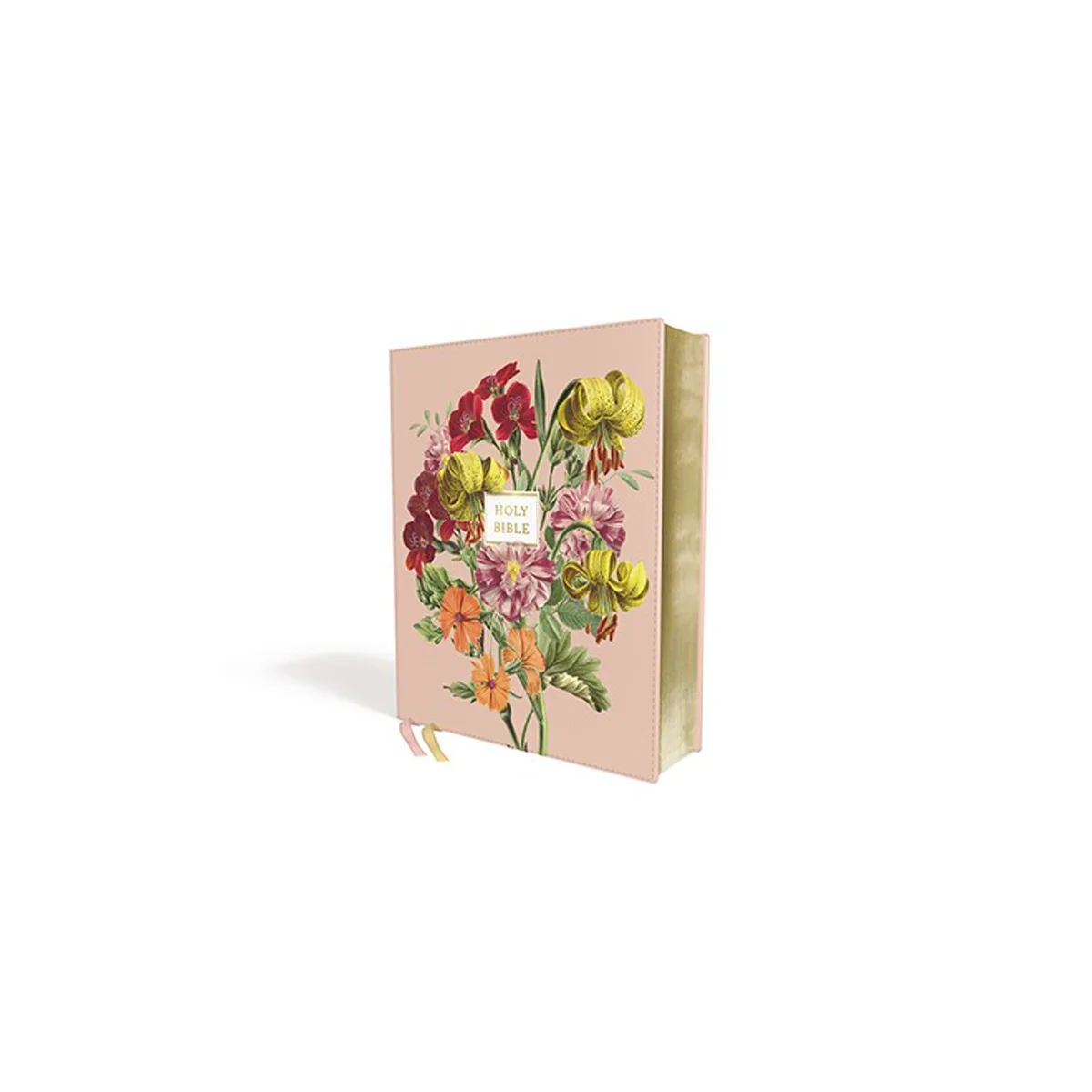 NIV Artisan Collection Red Letter Floral Bible Blush (Comfort Print)(Imitation Leather) - Image 4