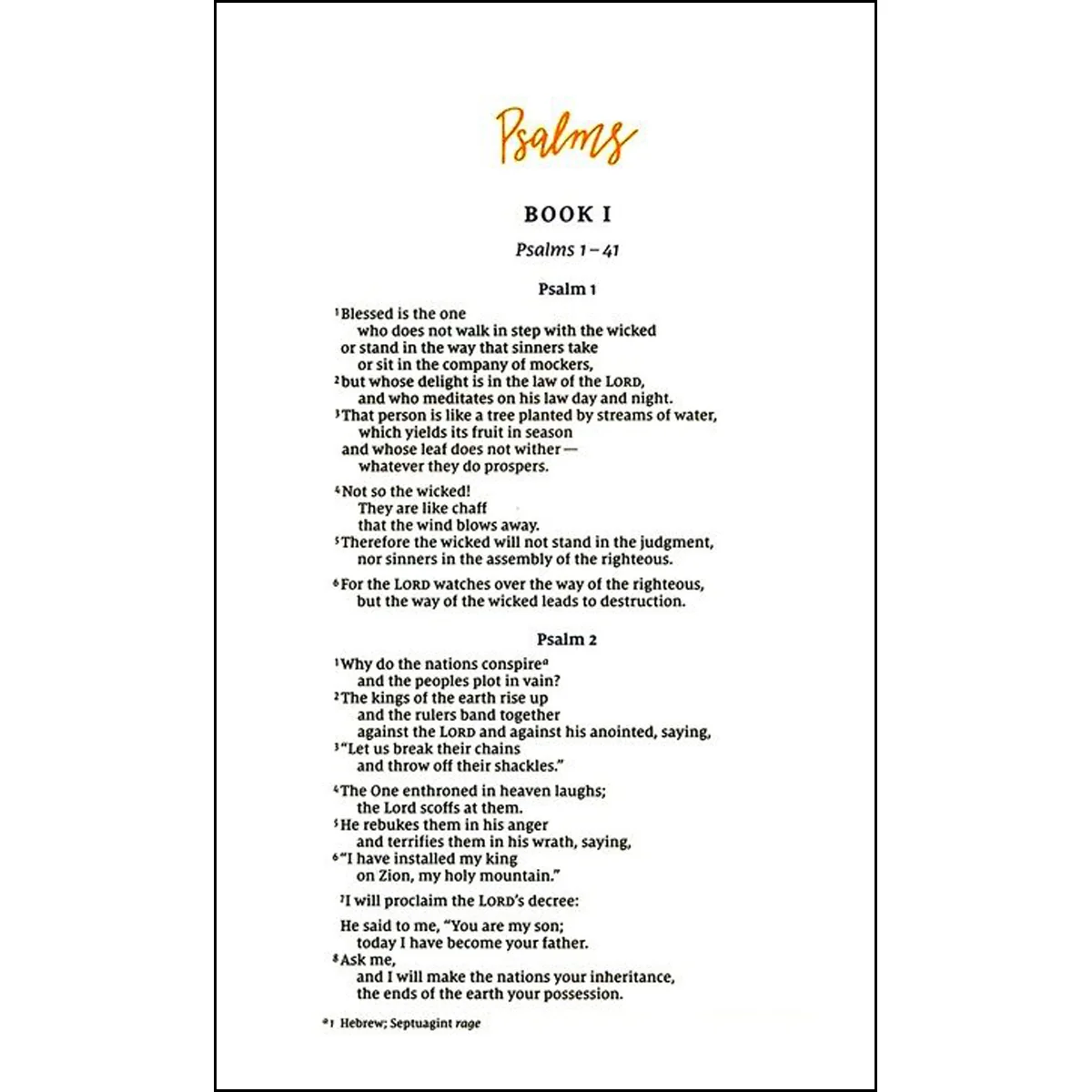 NIV Beautiful Word Bible Journal Psalms (Comfort Print)(Paperback) - Image 3