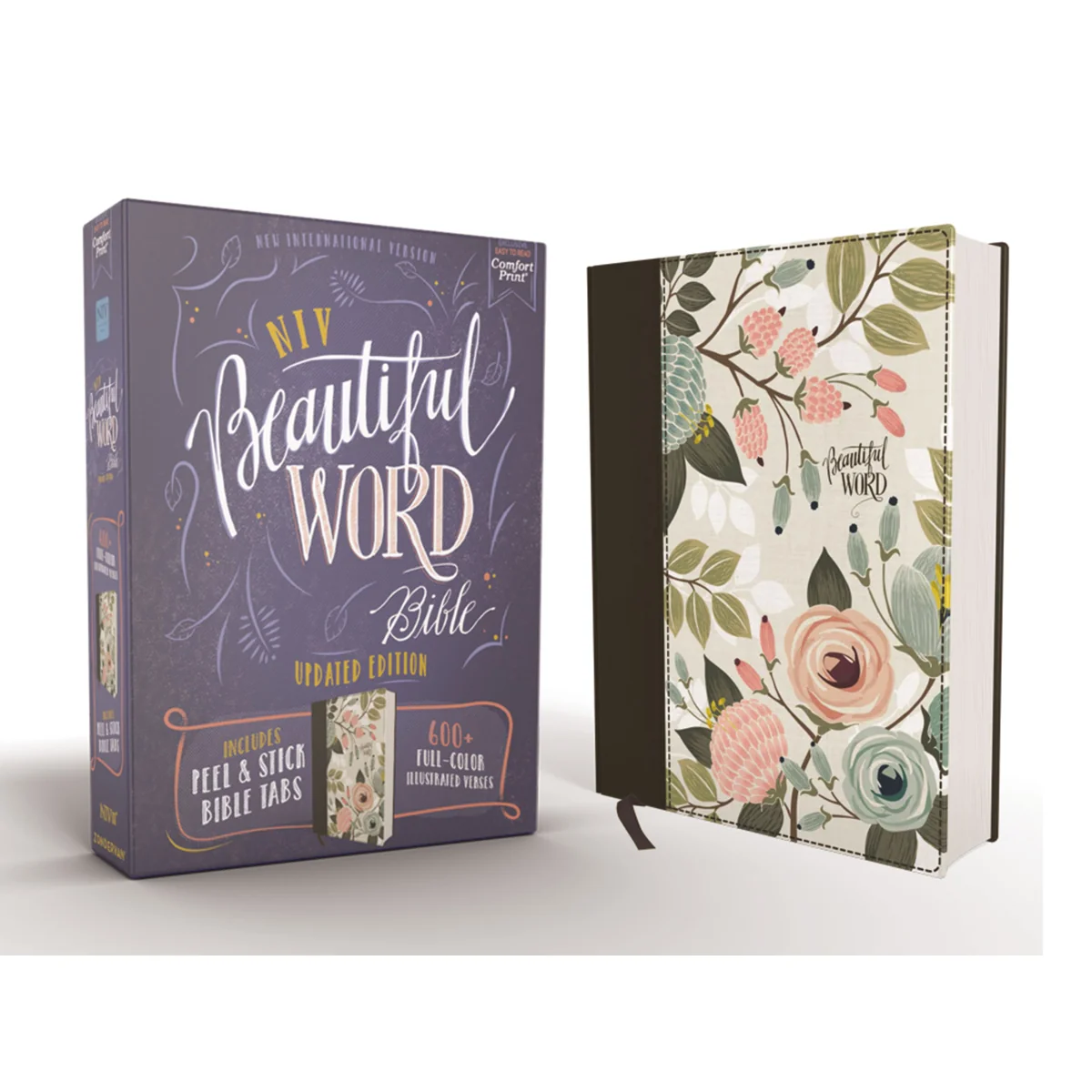 NIV Beautiful Word Bible Peel / Stick Bible Tab Multi-color (Comfort Print)(Hardcover) - Image 2