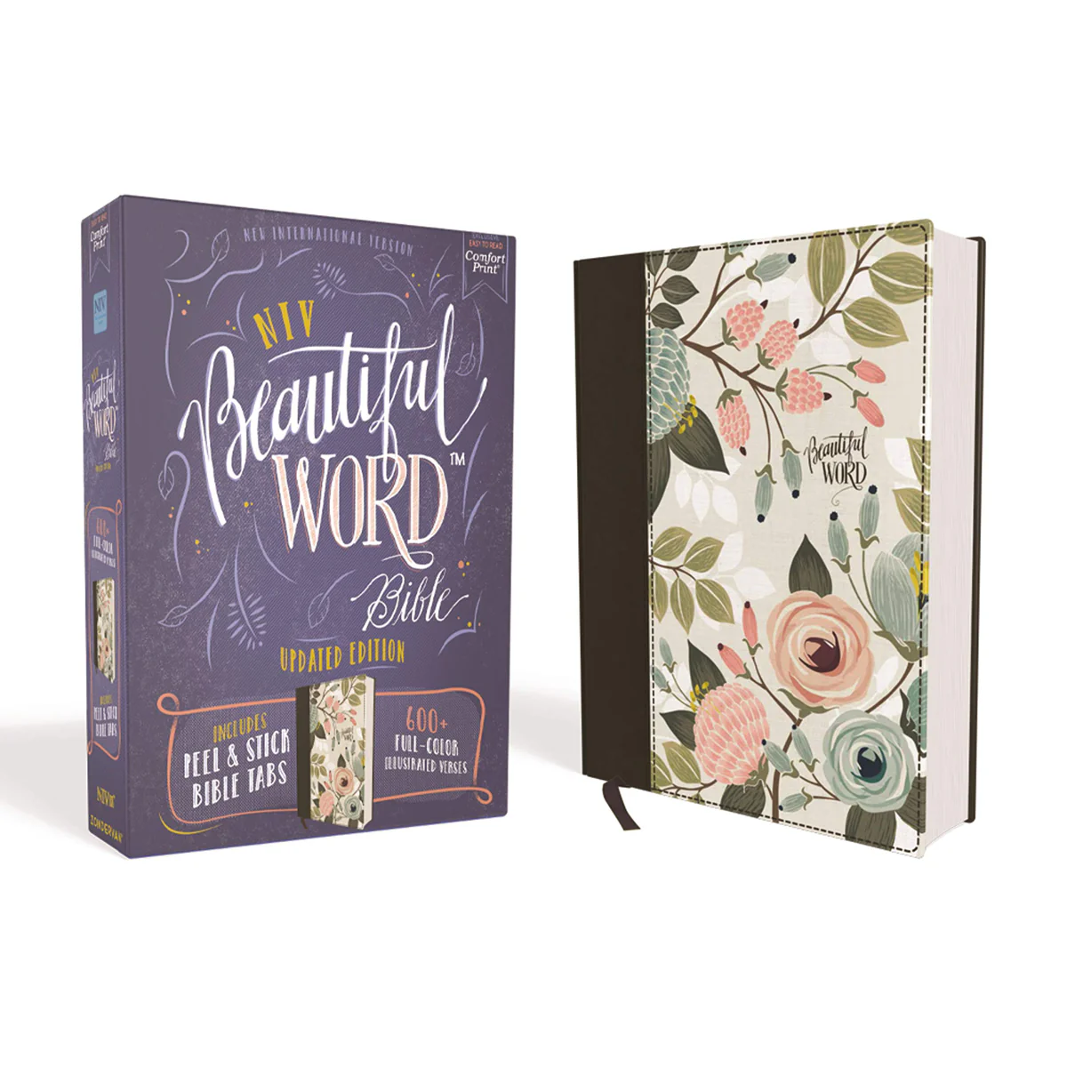 NIV Beautiful Word Bible Peel / Stick Bible Tab Multi-color (Comfort Print)(Hardcover) - Image 4