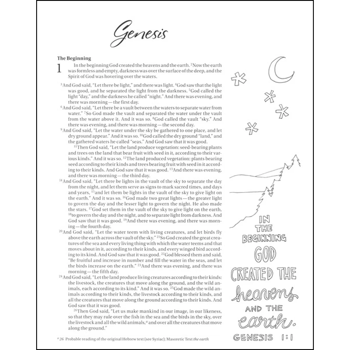 NIV Beautiful Word Coloring Bible (Hardcover) - Image 3