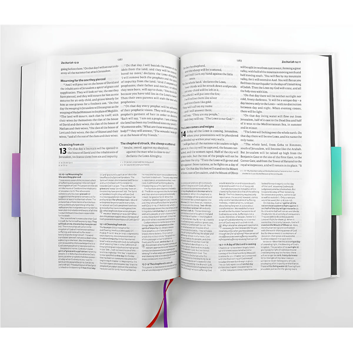 NIV Bible Speaks Today Study Bible, 1st Edition, Hardcover - Image 4